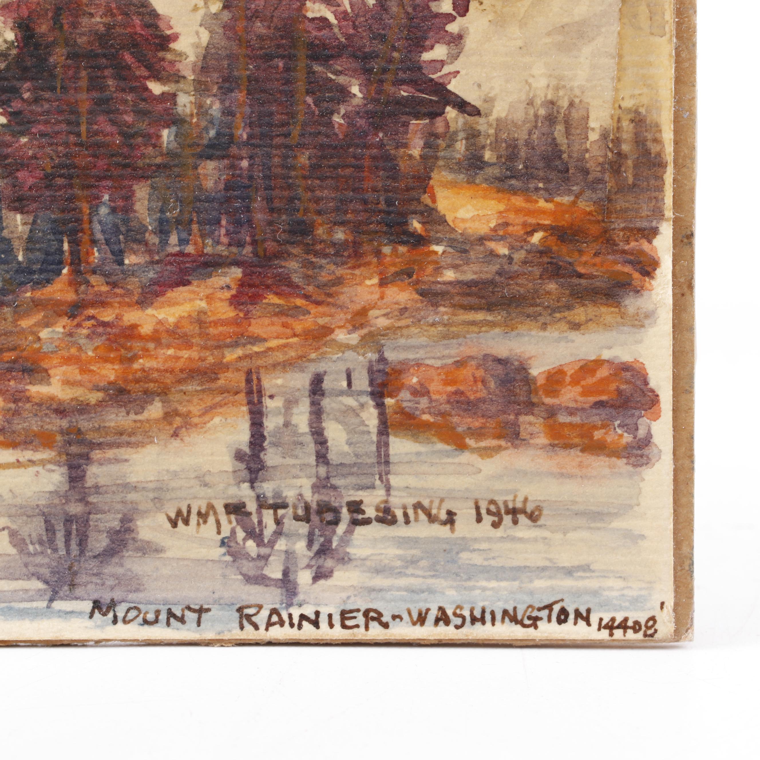 1940s Landscape Oil Paintings