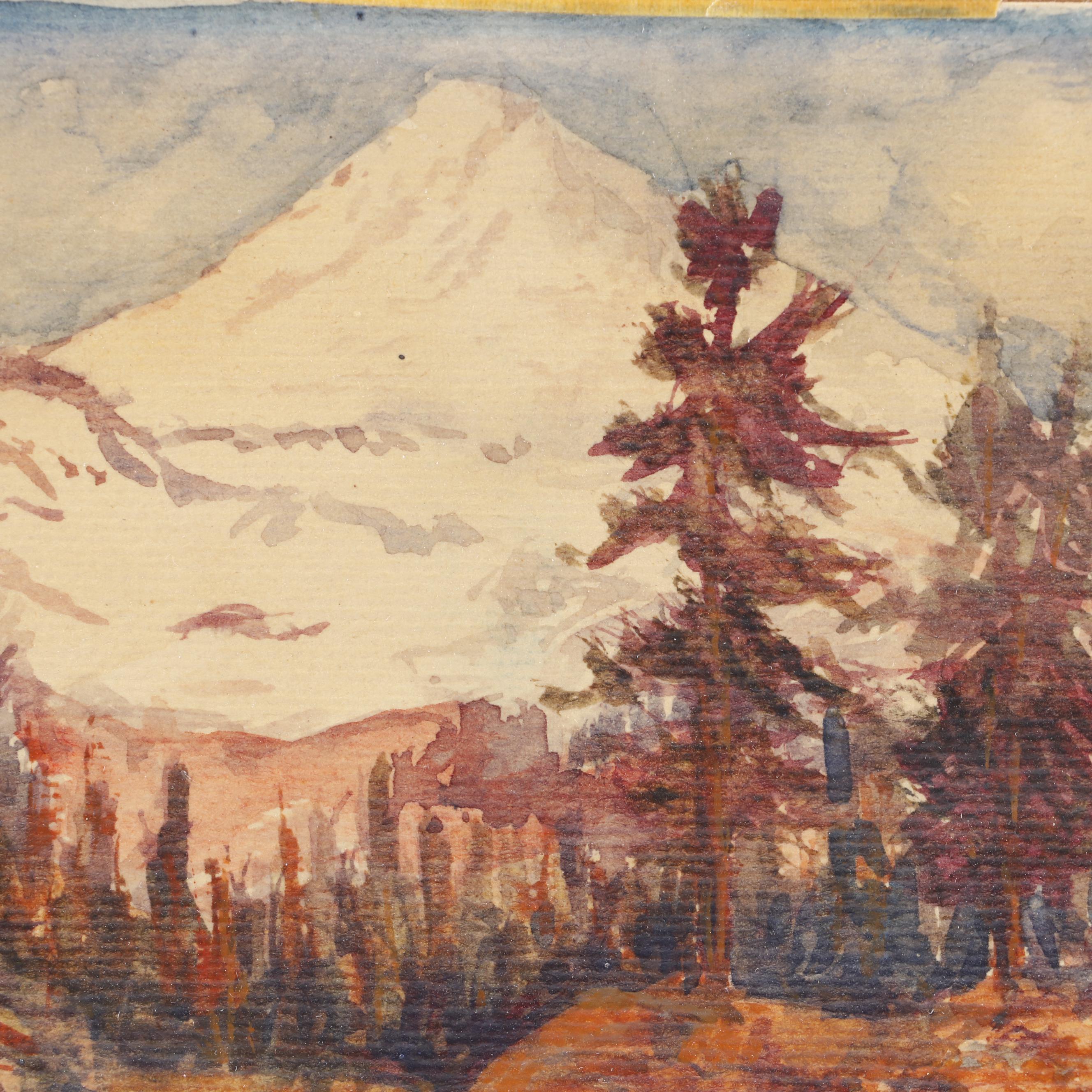 1940s Landscape Oil Paintings