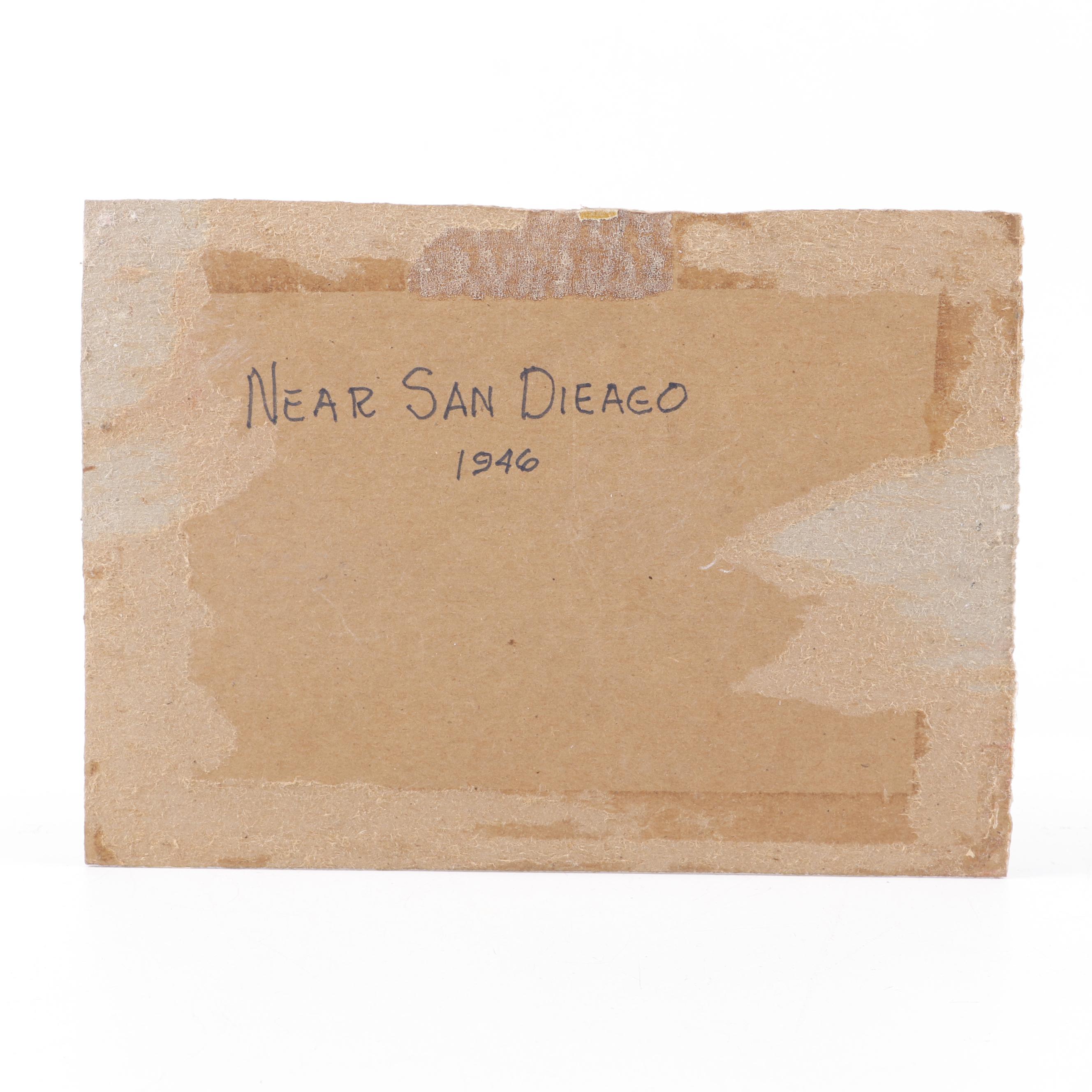 1940s Landscape Oil Paintings