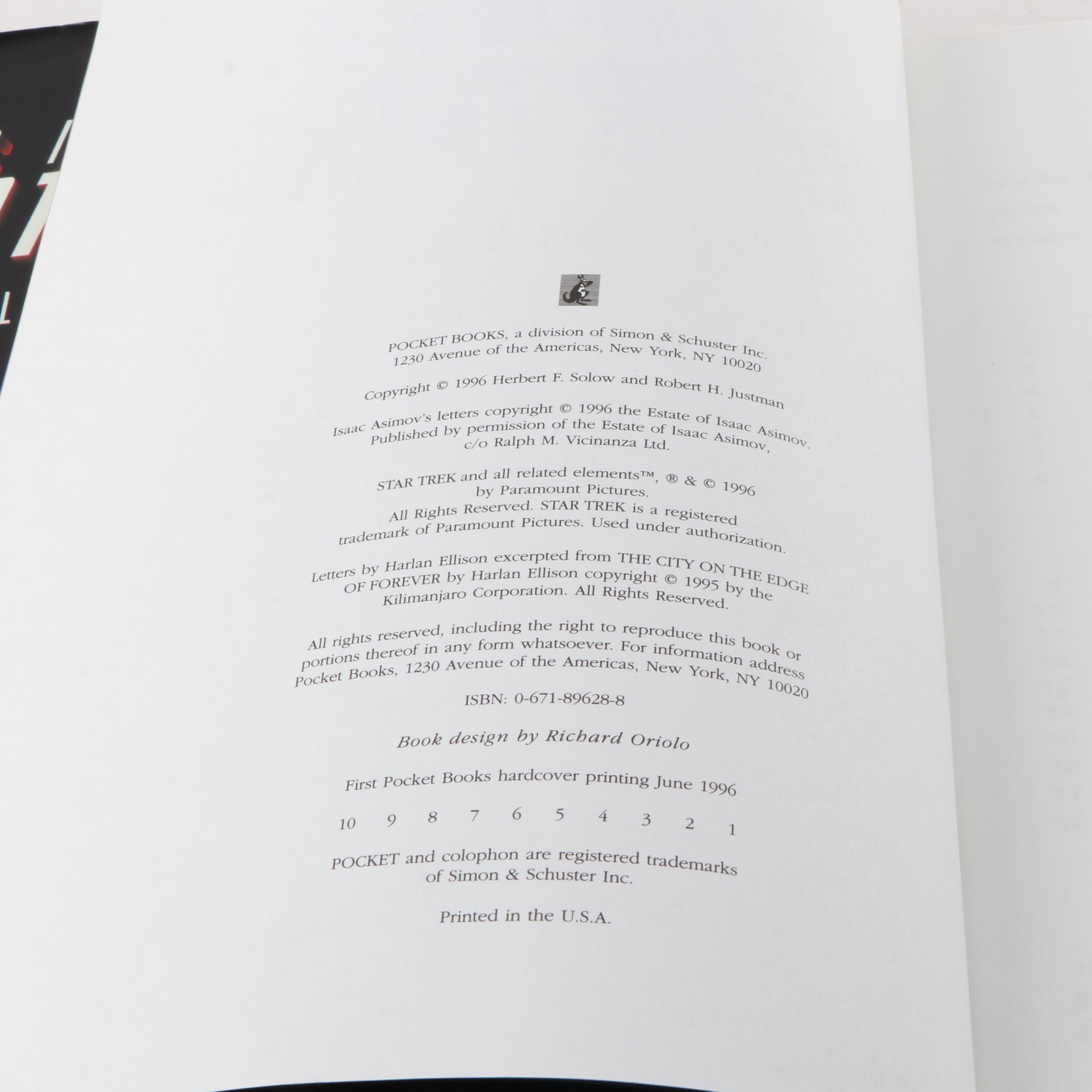 James Doohan Signed "Star Trek: Mr. Scott's Guide to the Enterprise" and More