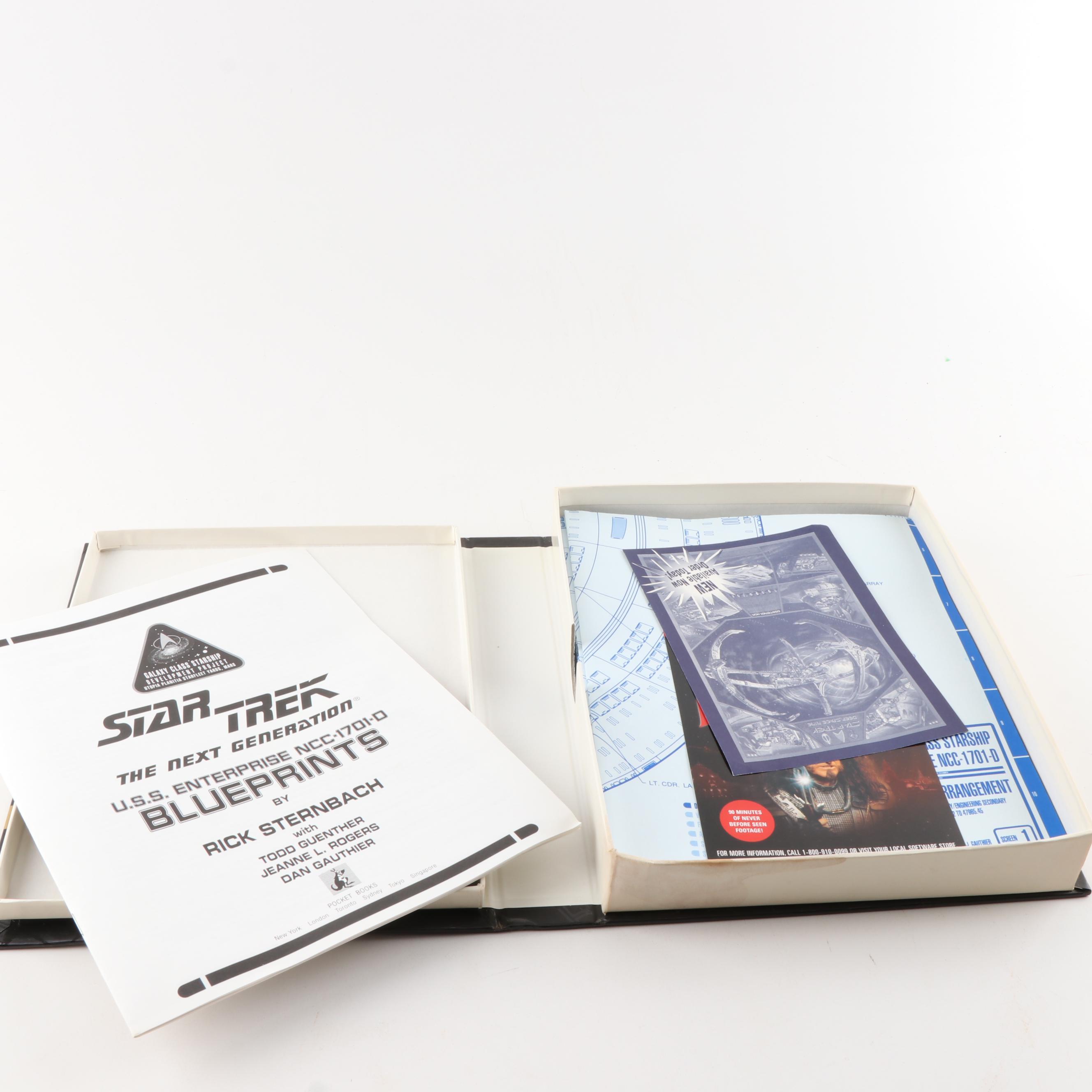 James Doohan Signed "Star Trek: Mr. Scott's Guide to the Enterprise" and More