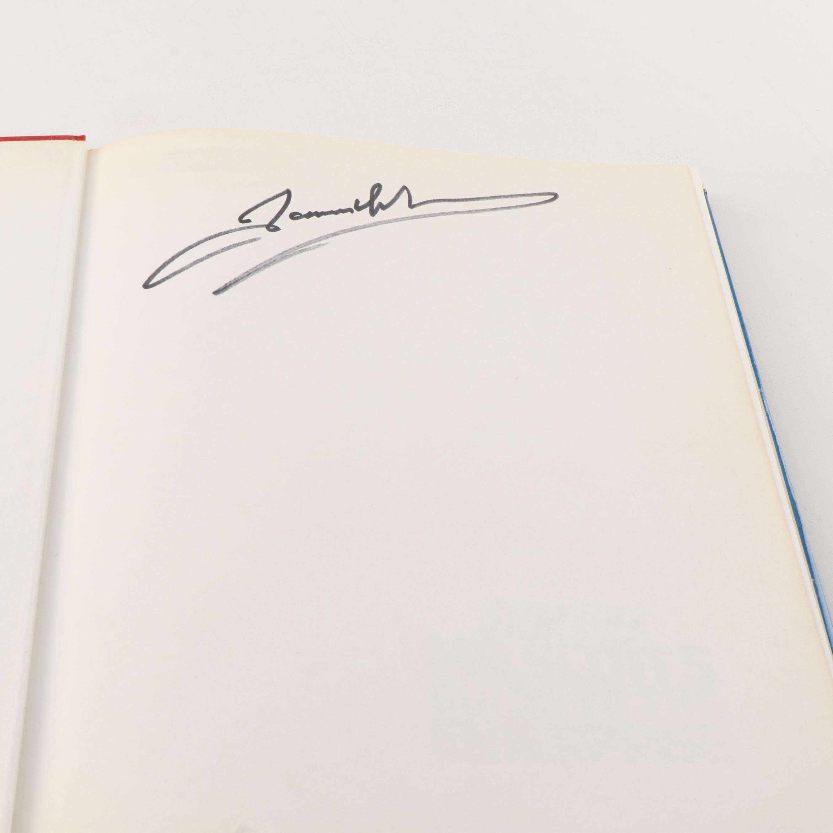 James Doohan Signed "Star Trek: Mr. Scott's Guide to the Enterprise" and More