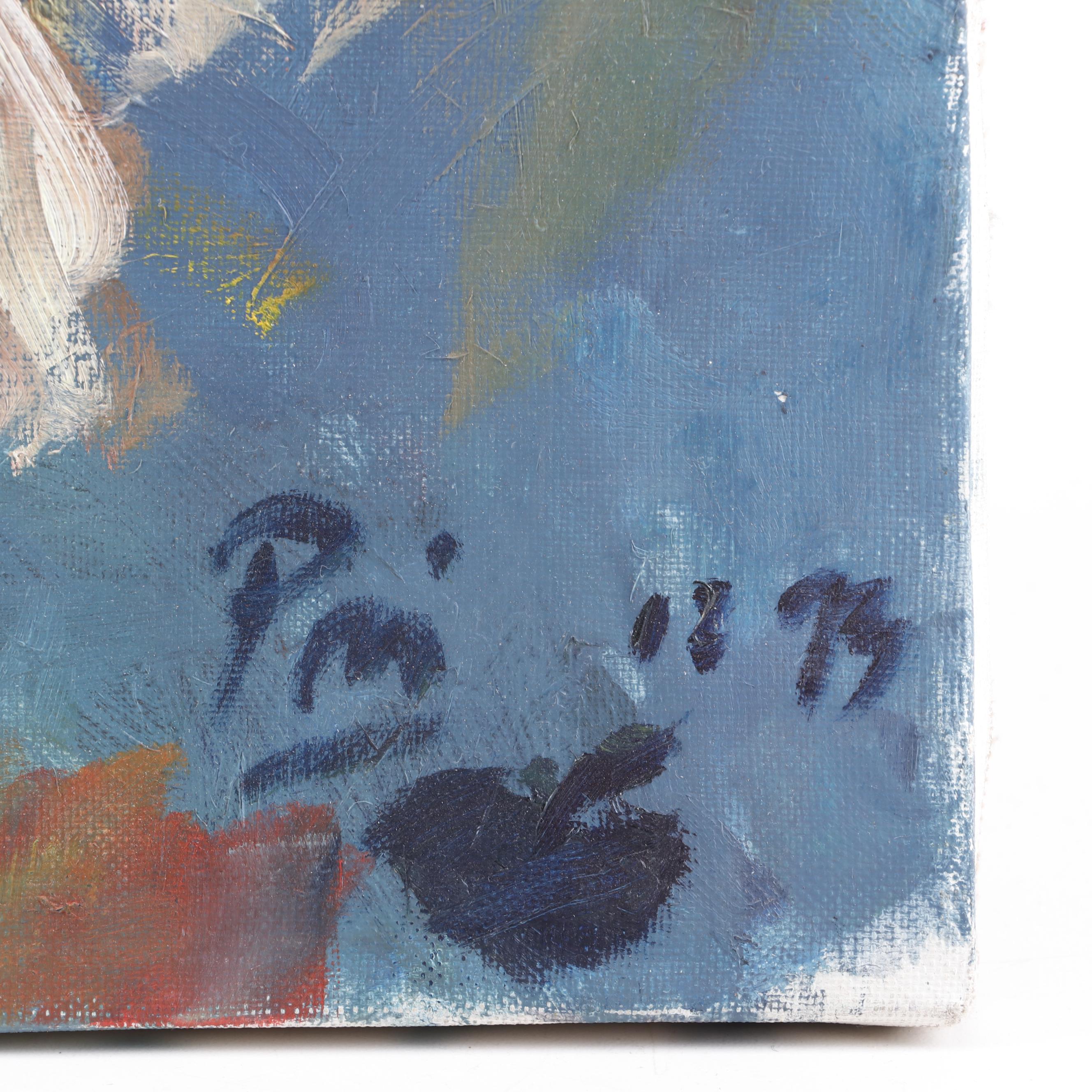 Abstract Figural Oil Painting