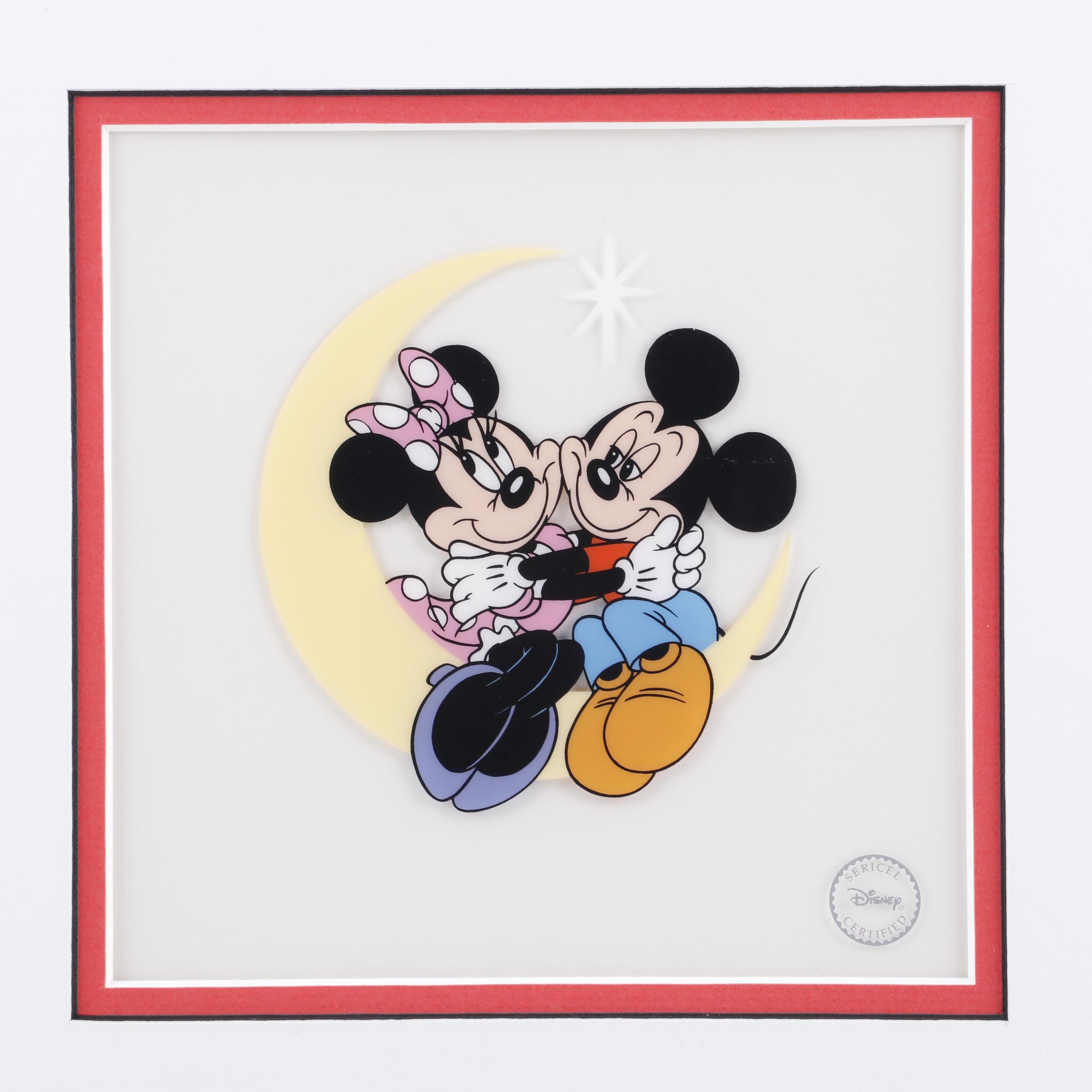 Walt Disney Company Serigraph Cel "Moonlight Romance"
