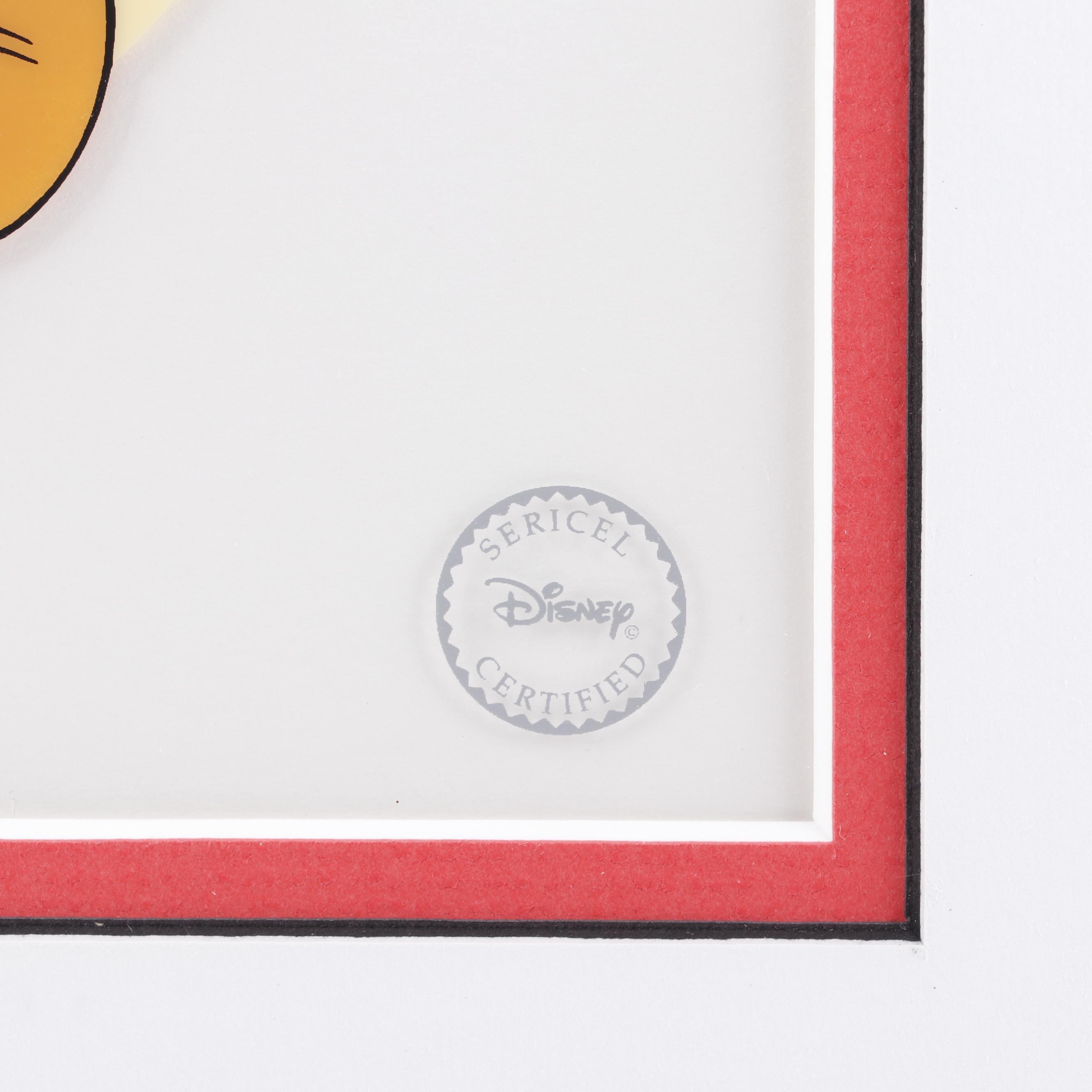 Walt Disney Company Serigraph Cel "Moonlight Romance"