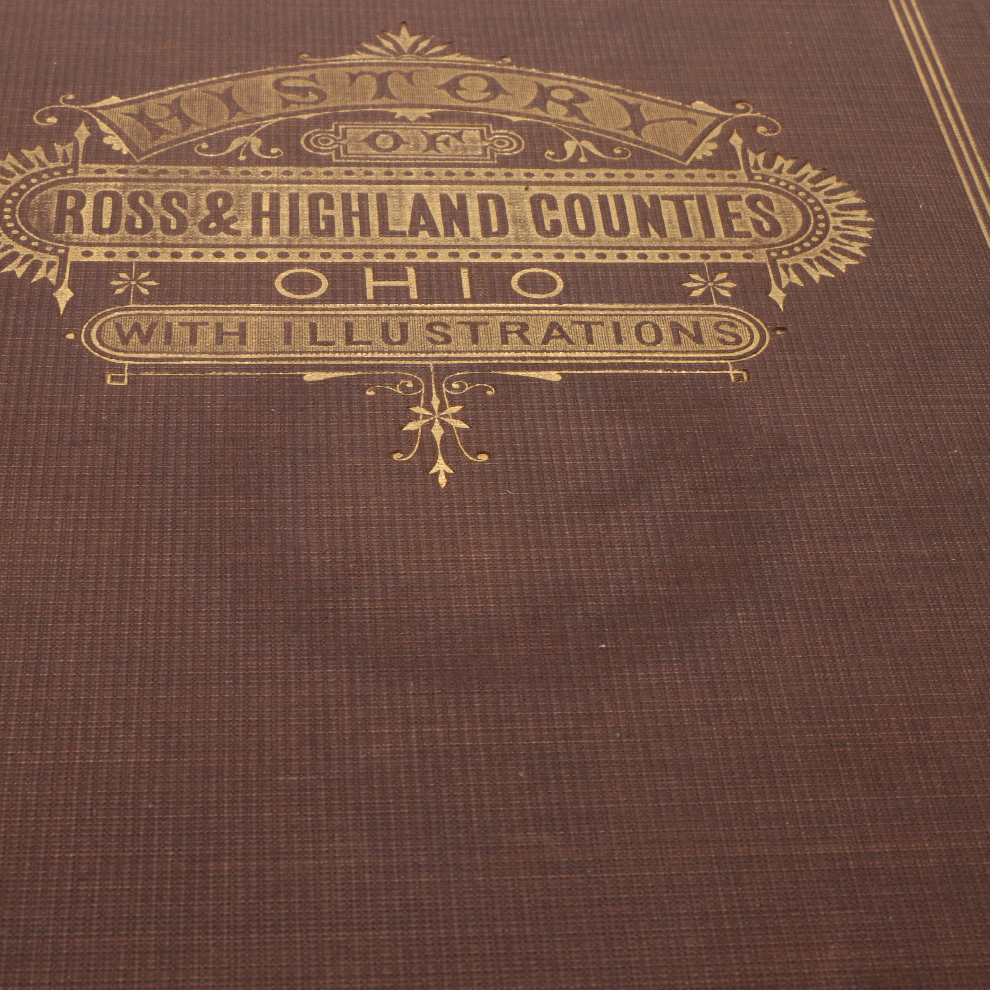 1880 "History of Ross and Highland Counties, Ohio"