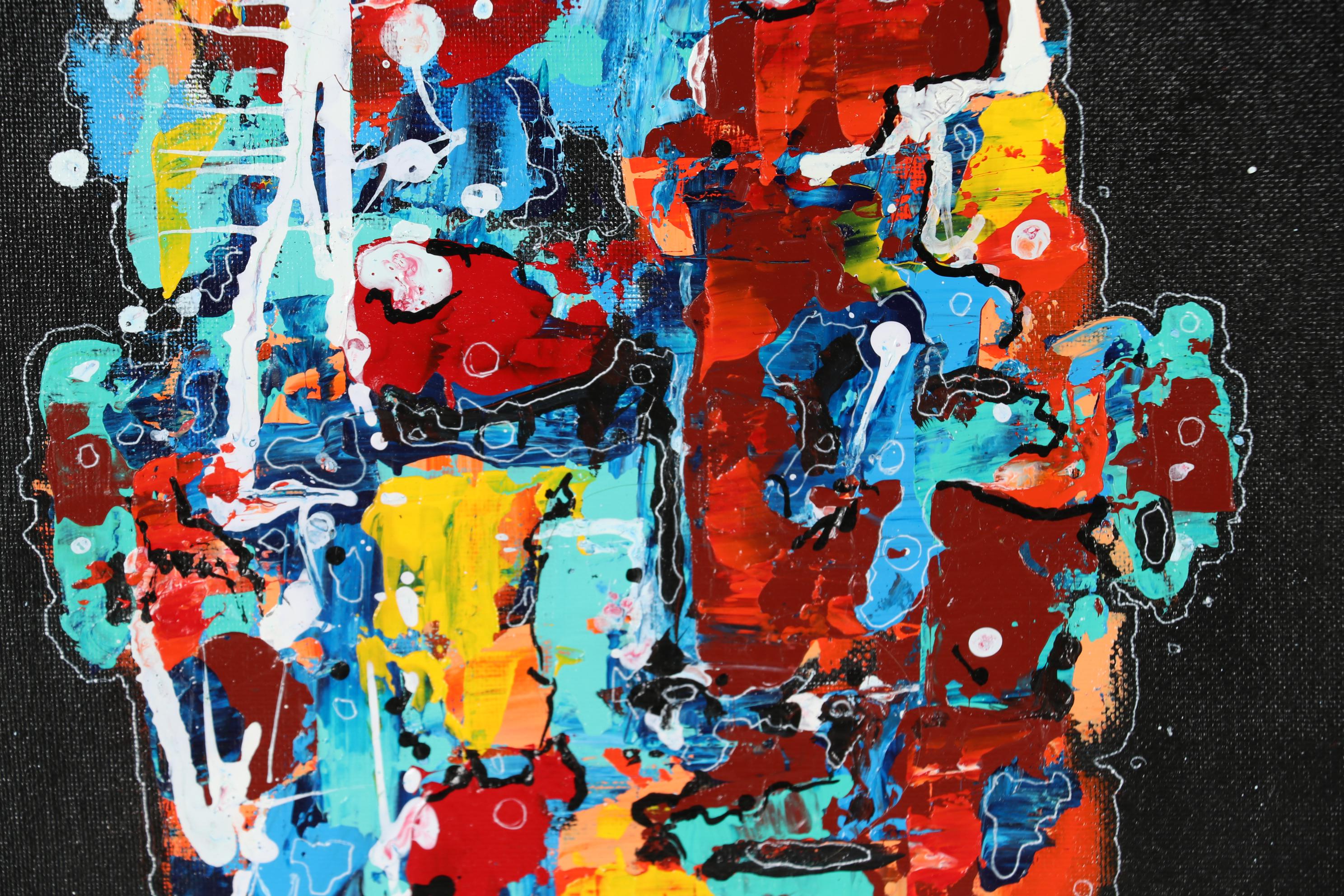 Robert Wolverton Jr. Acrylic Painting "Taking Time"