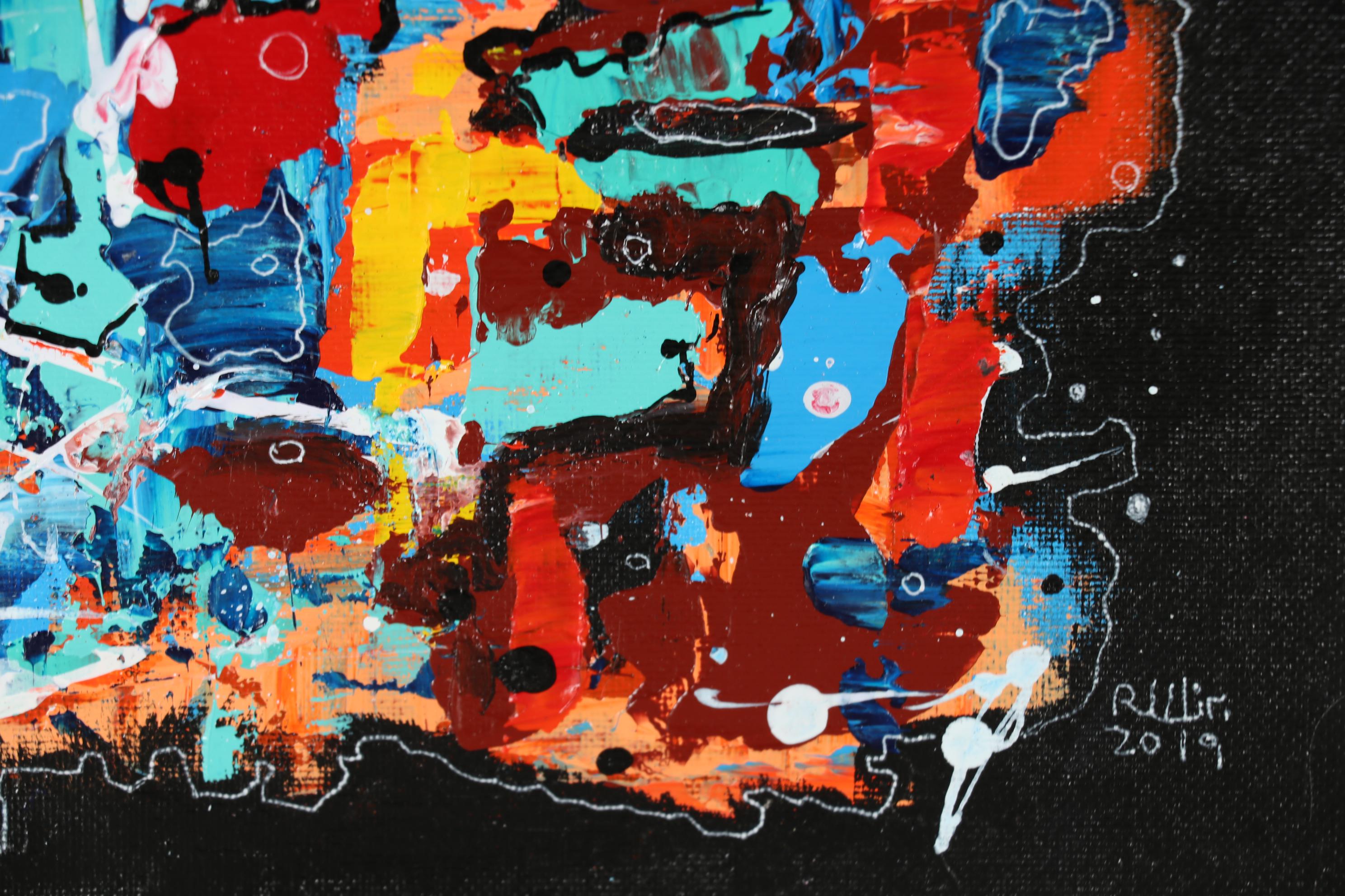 Robert Wolverton Jr. Acrylic Painting "Taking Time"