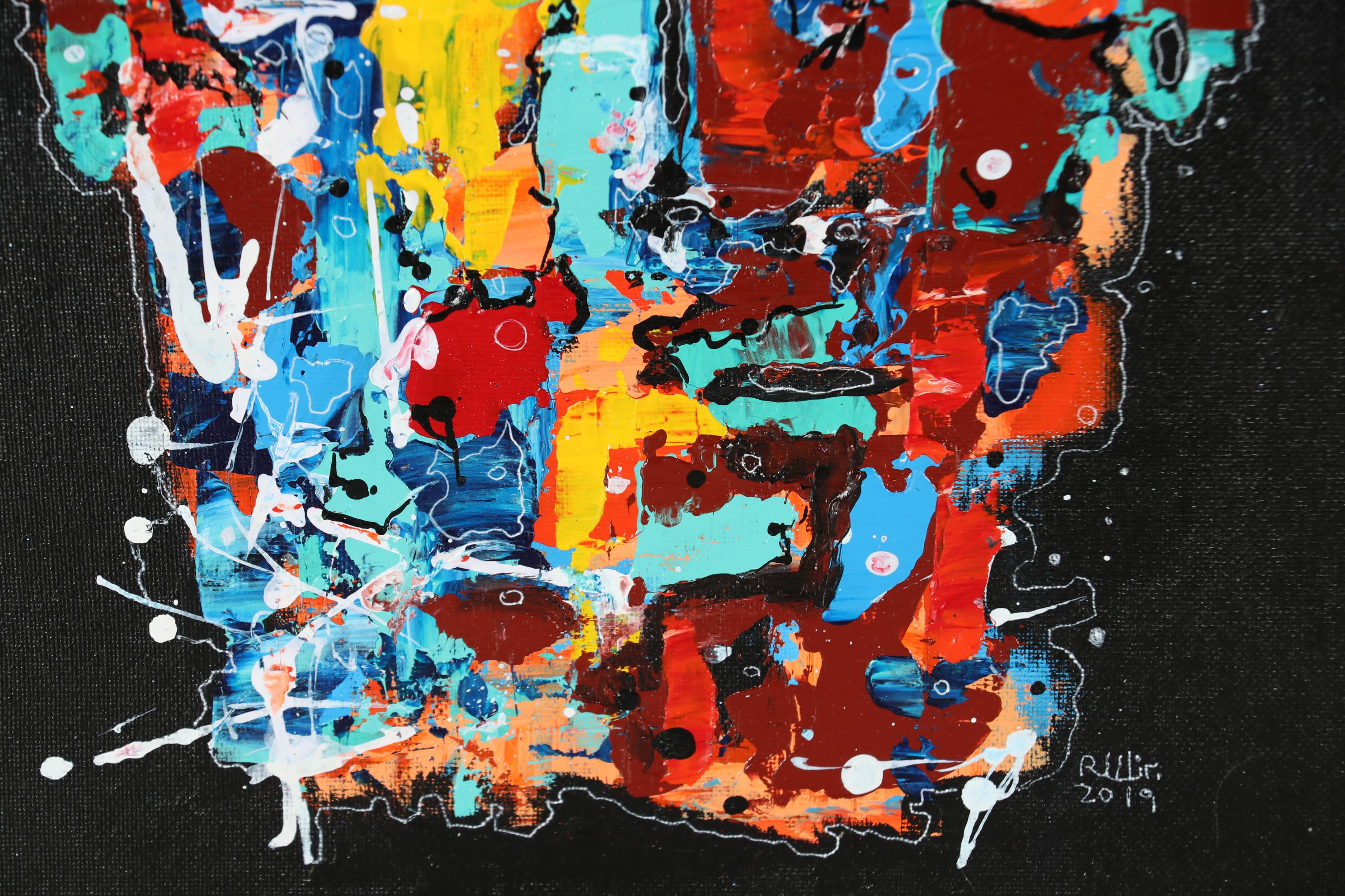 Robert Wolverton Jr. Acrylic Painting "Taking Time"