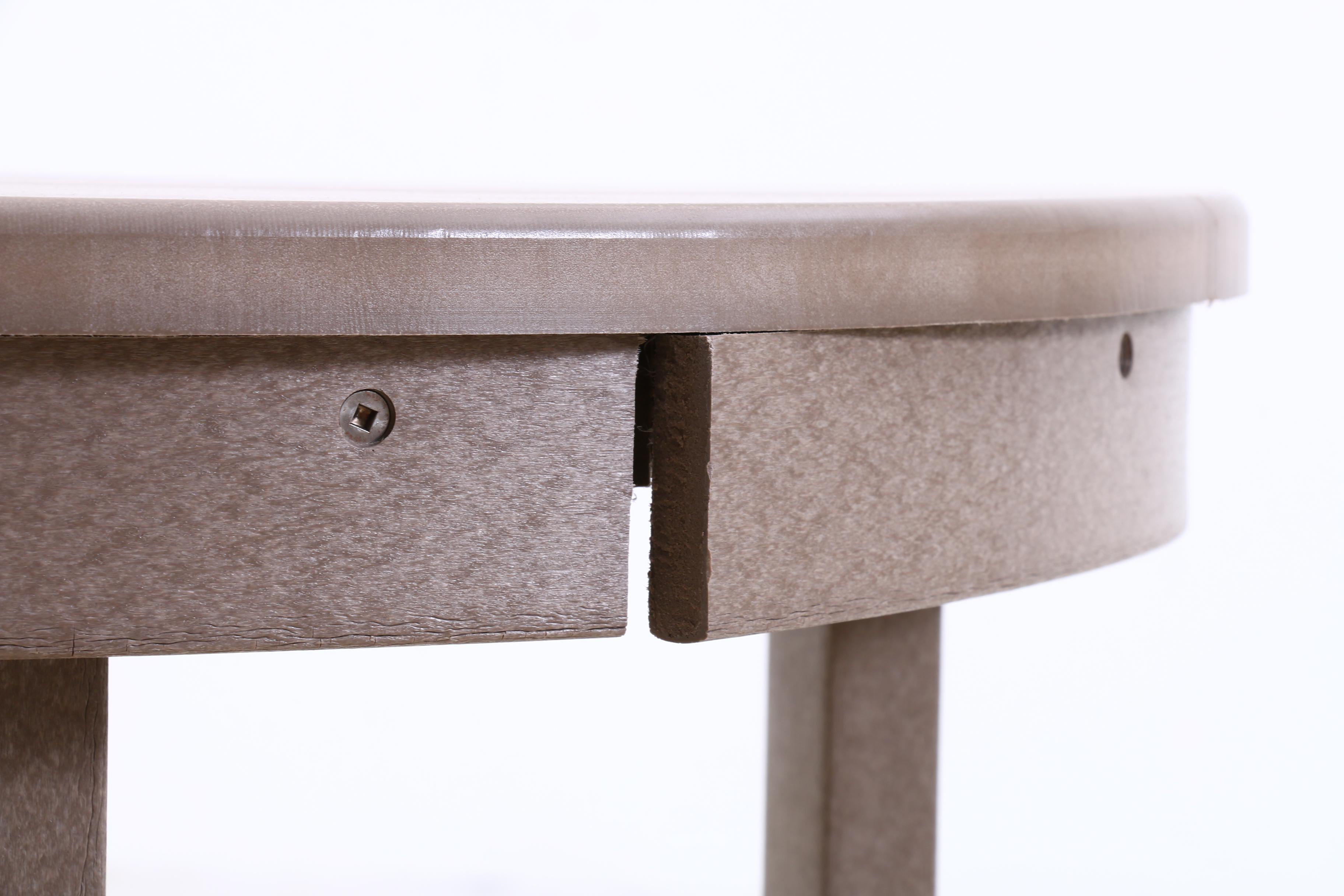 Berlin Gardens Composite Patio Chairs and Side Table, Contemporary