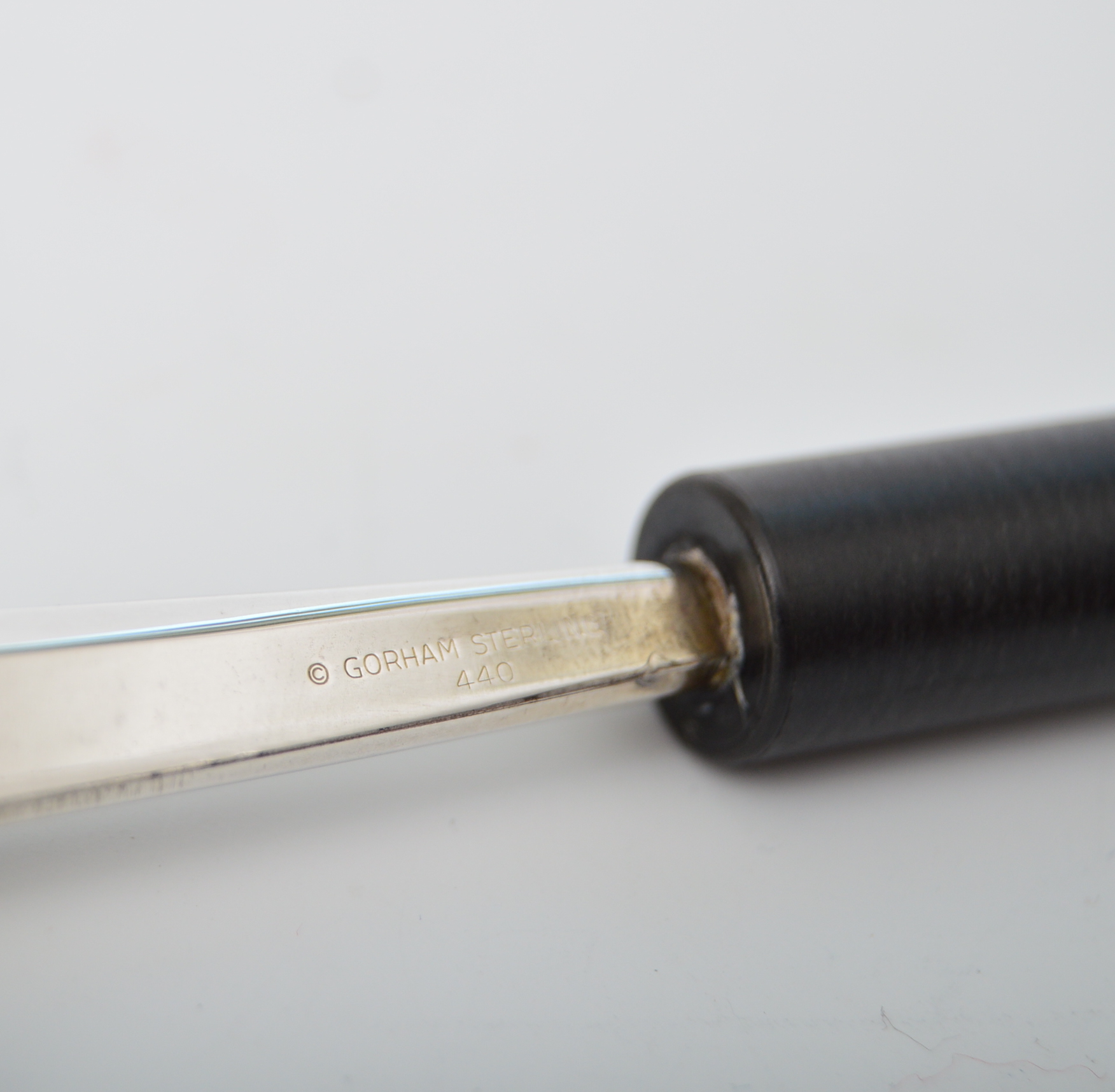 Gorham Sterling Silver and Wood Star Tree Topper