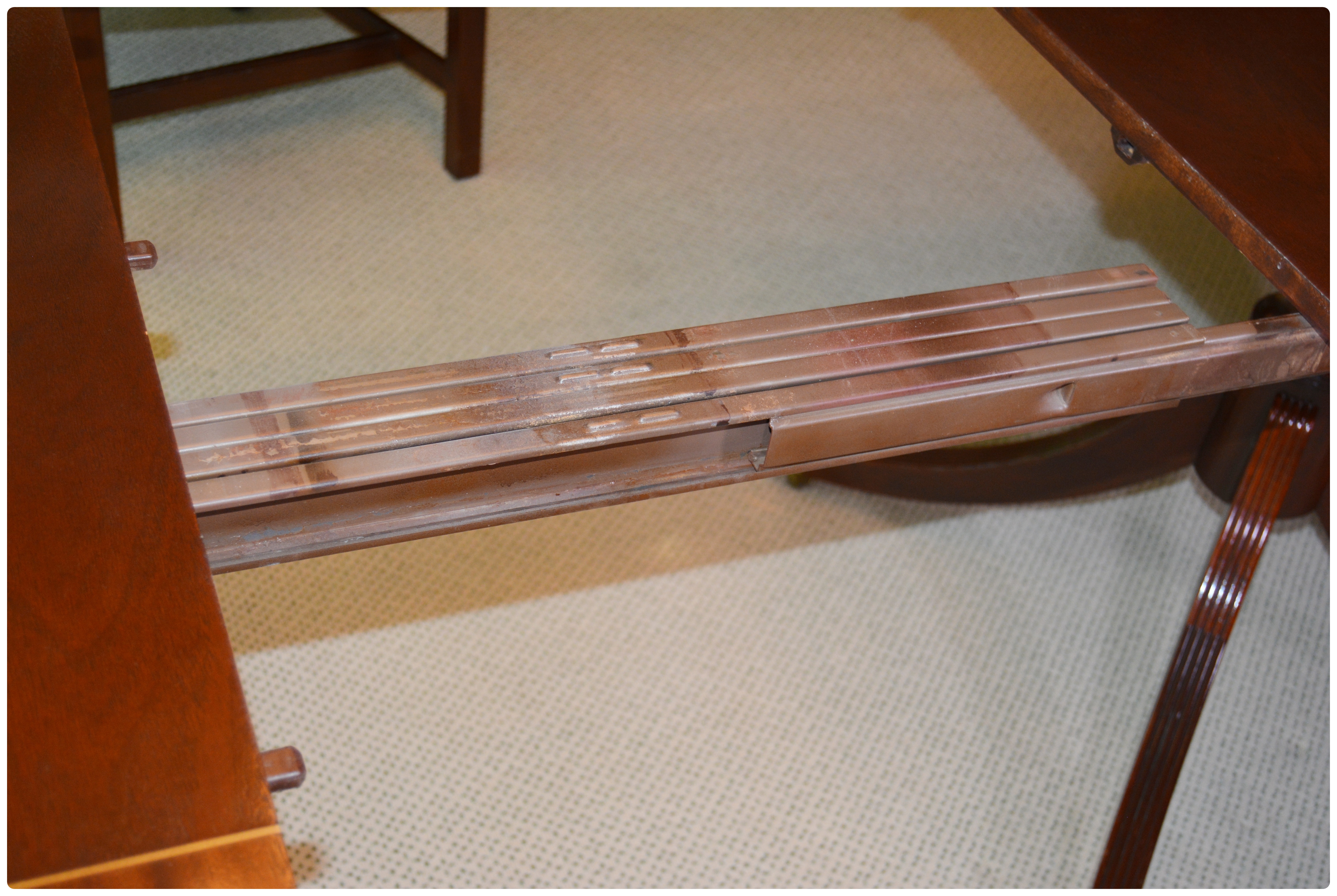 Baker Historic Charleston Dining Table with Baker Chippendale Dining Chairs