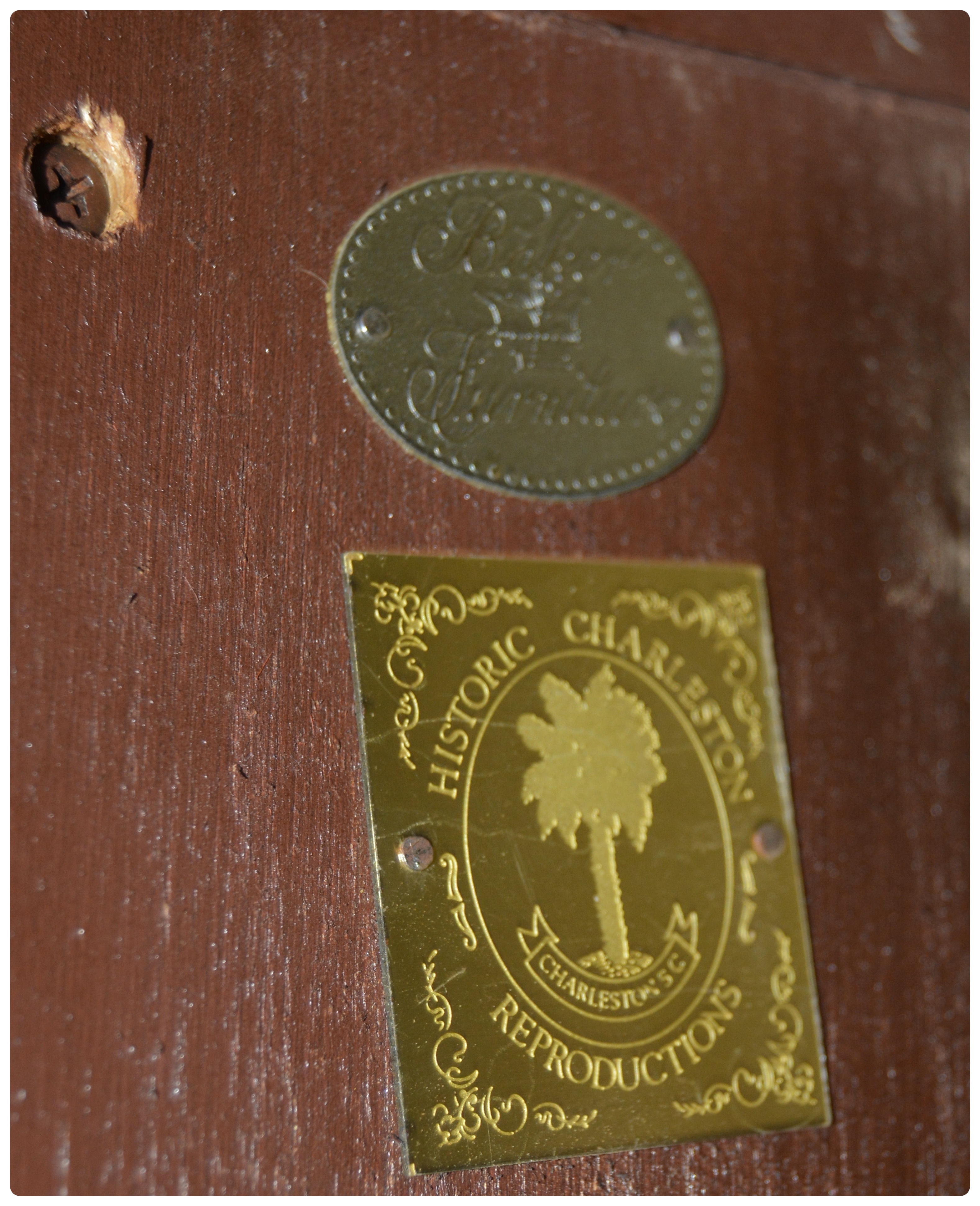 Baker Historic Charleston Dining Table with Baker Chippendale Dining Chairs