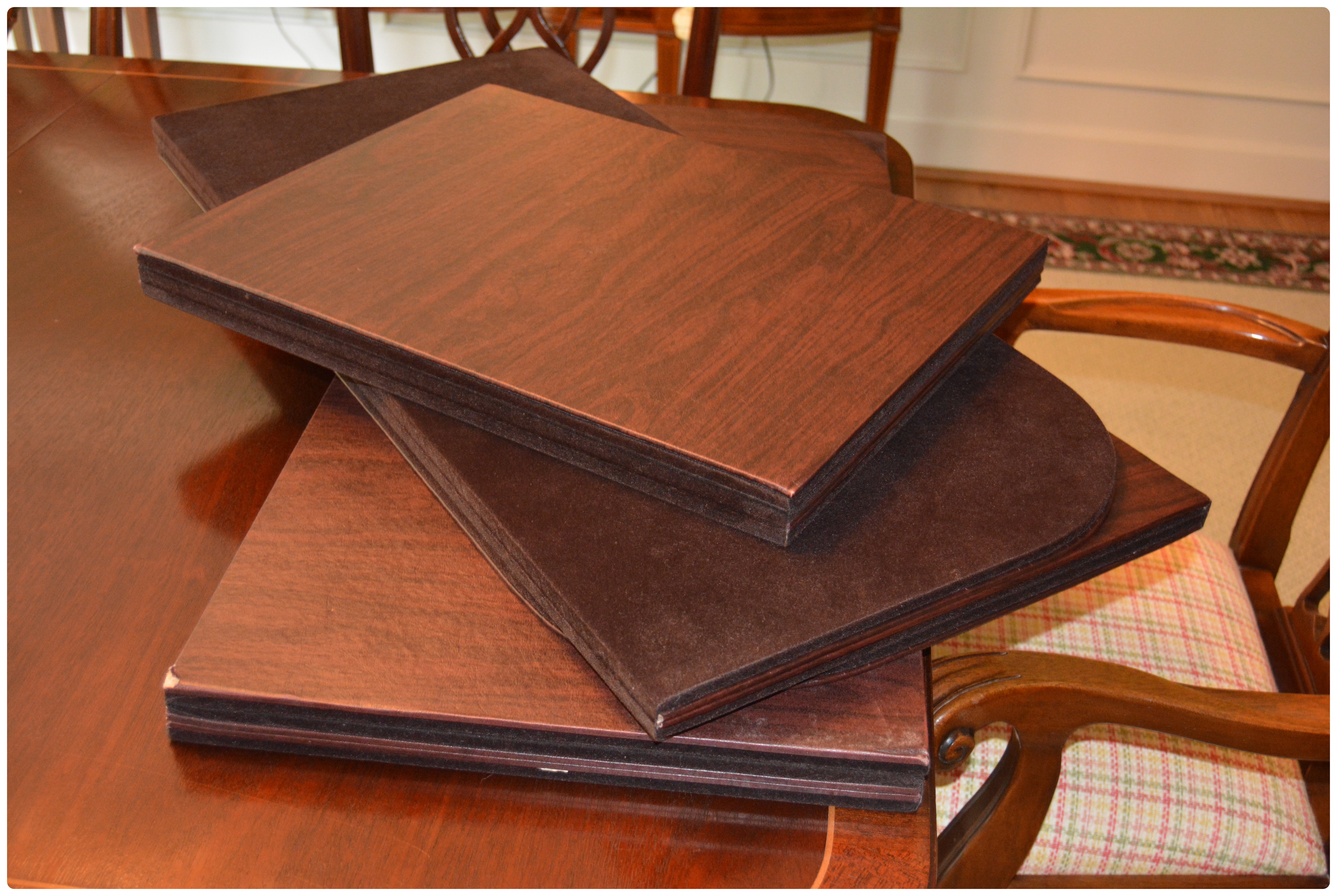 Baker Historic Charleston Dining Table with Baker Chippendale Dining Chairs