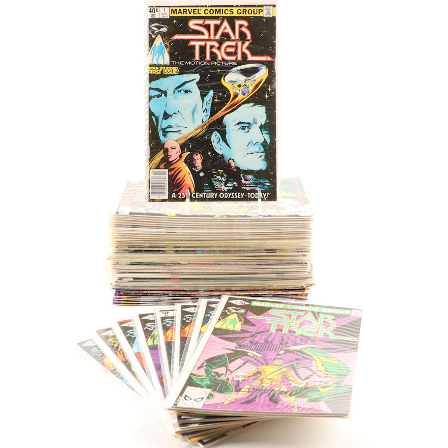 "Star Trek" Marvel Comics Featuring  "Star Trek" 1980-1982 #1-18