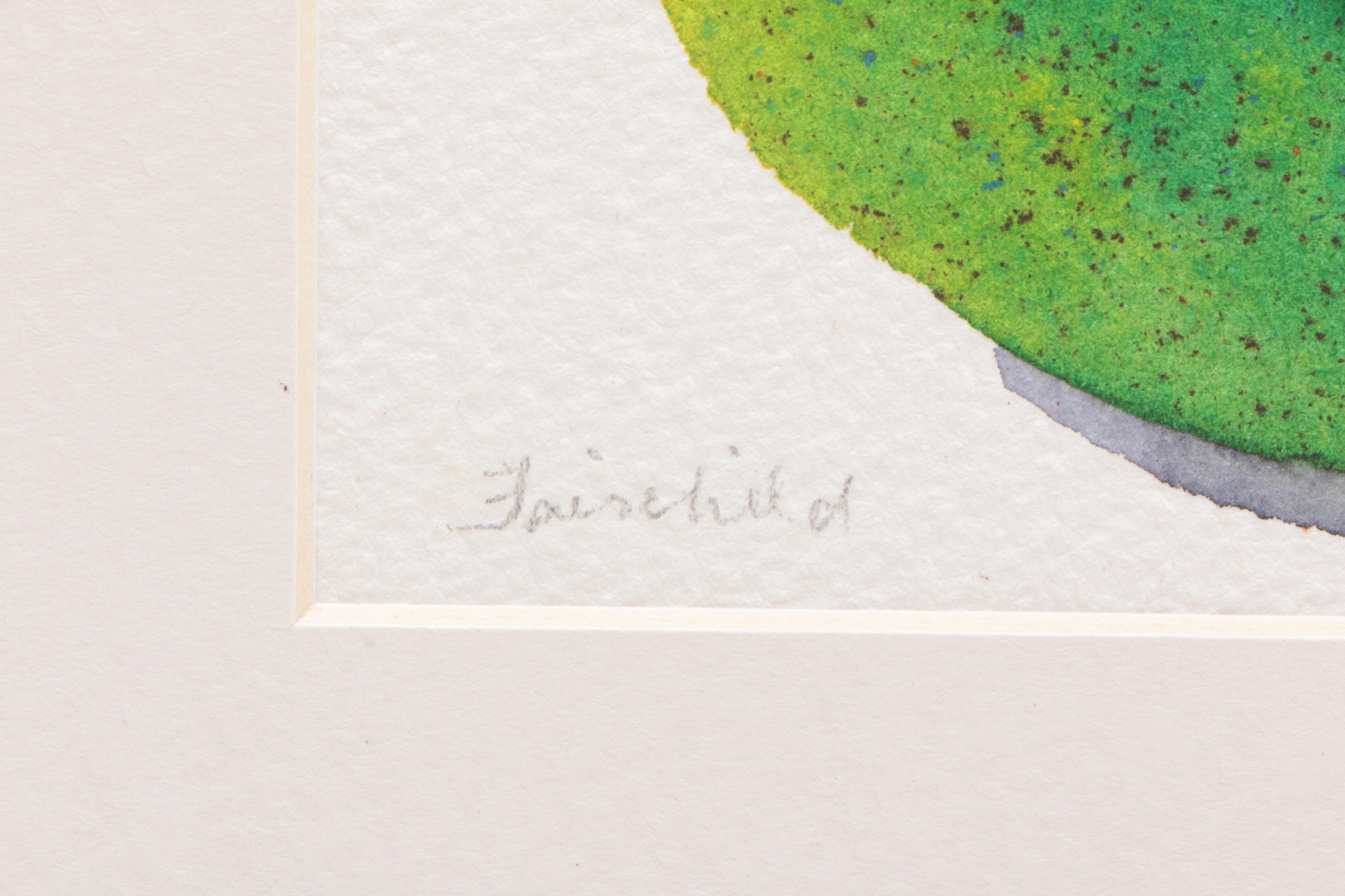 Beth-Anne Fairchild Pear Watercolor Paintings