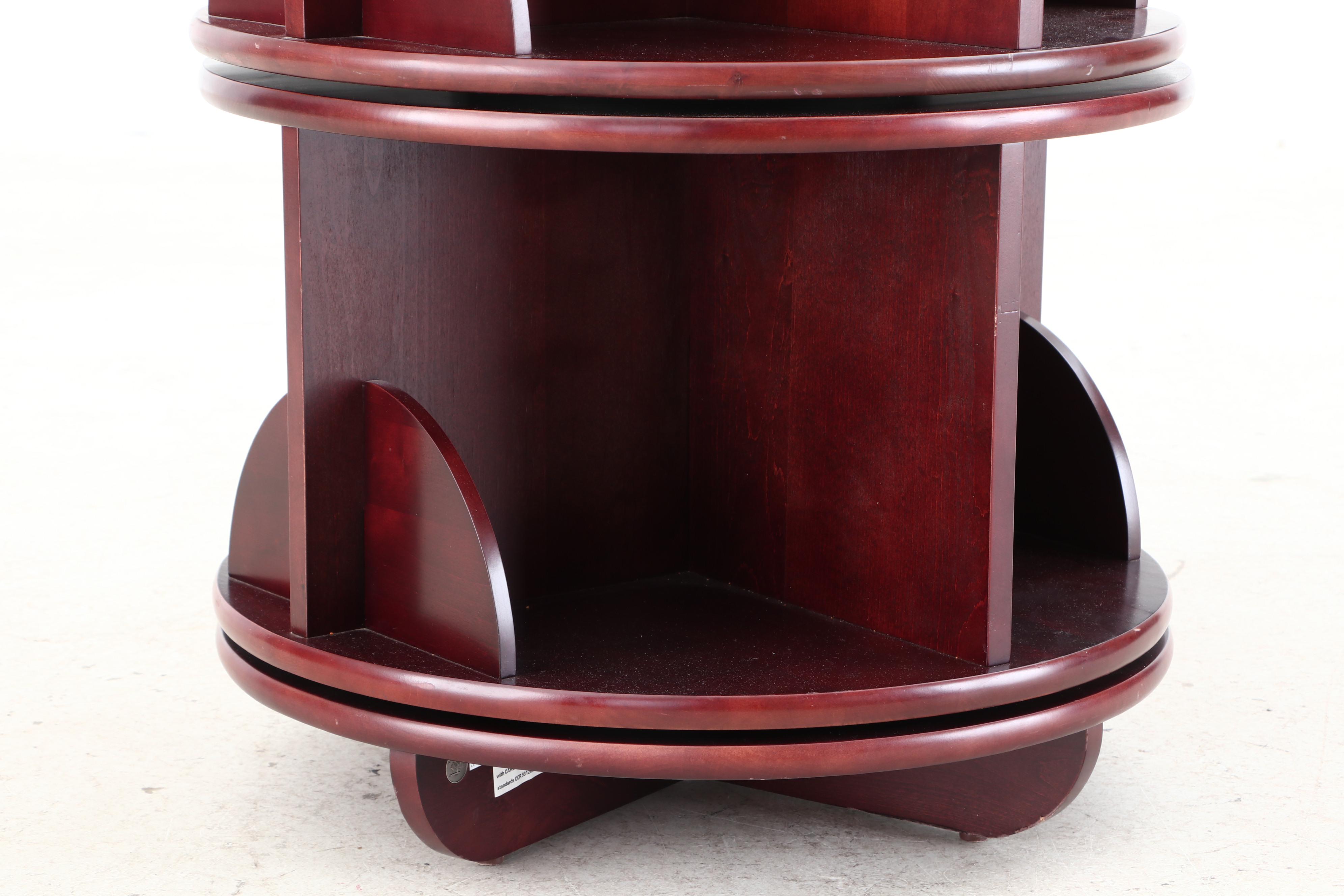 Levenger Wood Revolving Bookshelf Podium