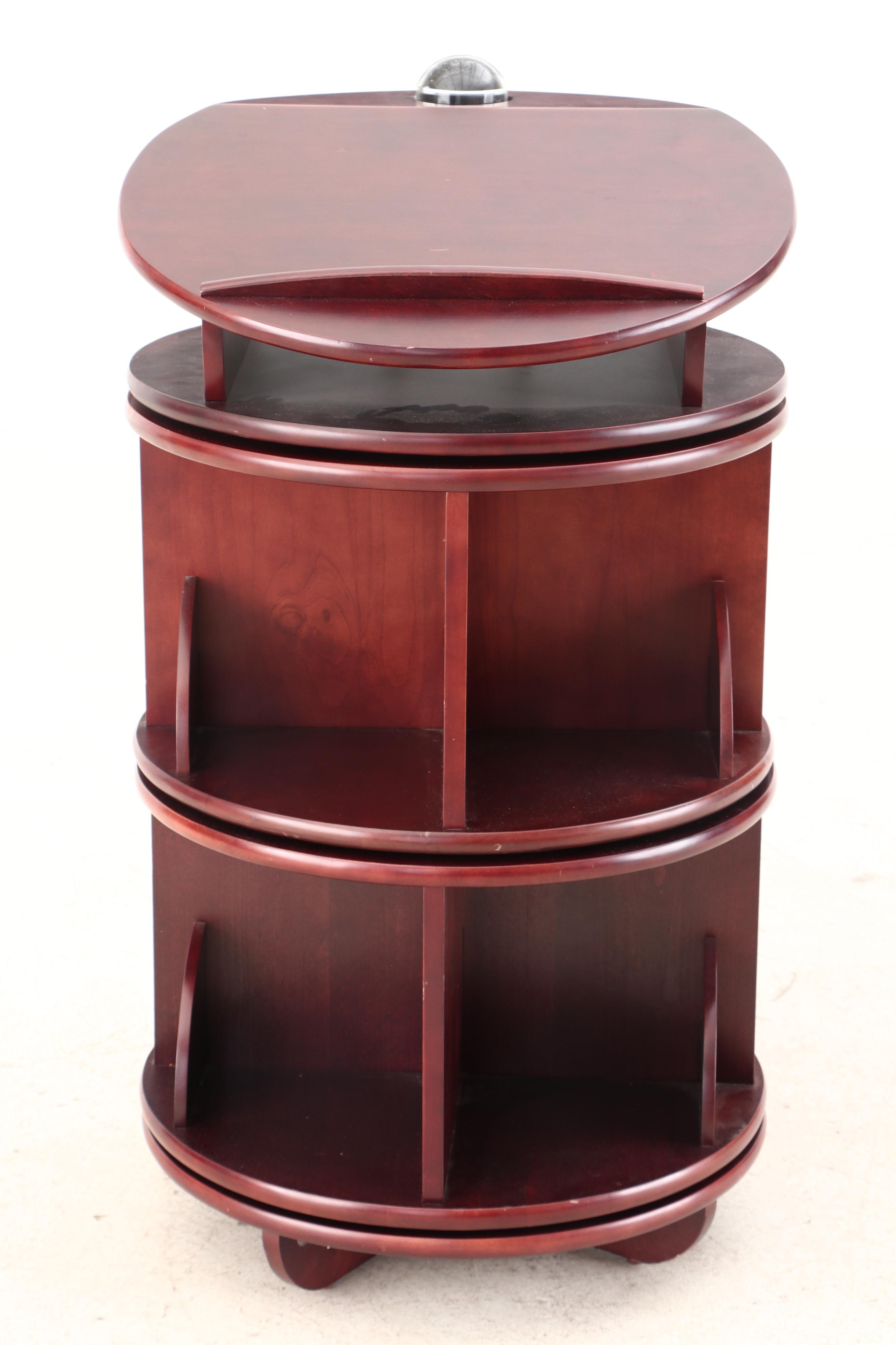 Levenger Wood Revolving Bookshelf Podium