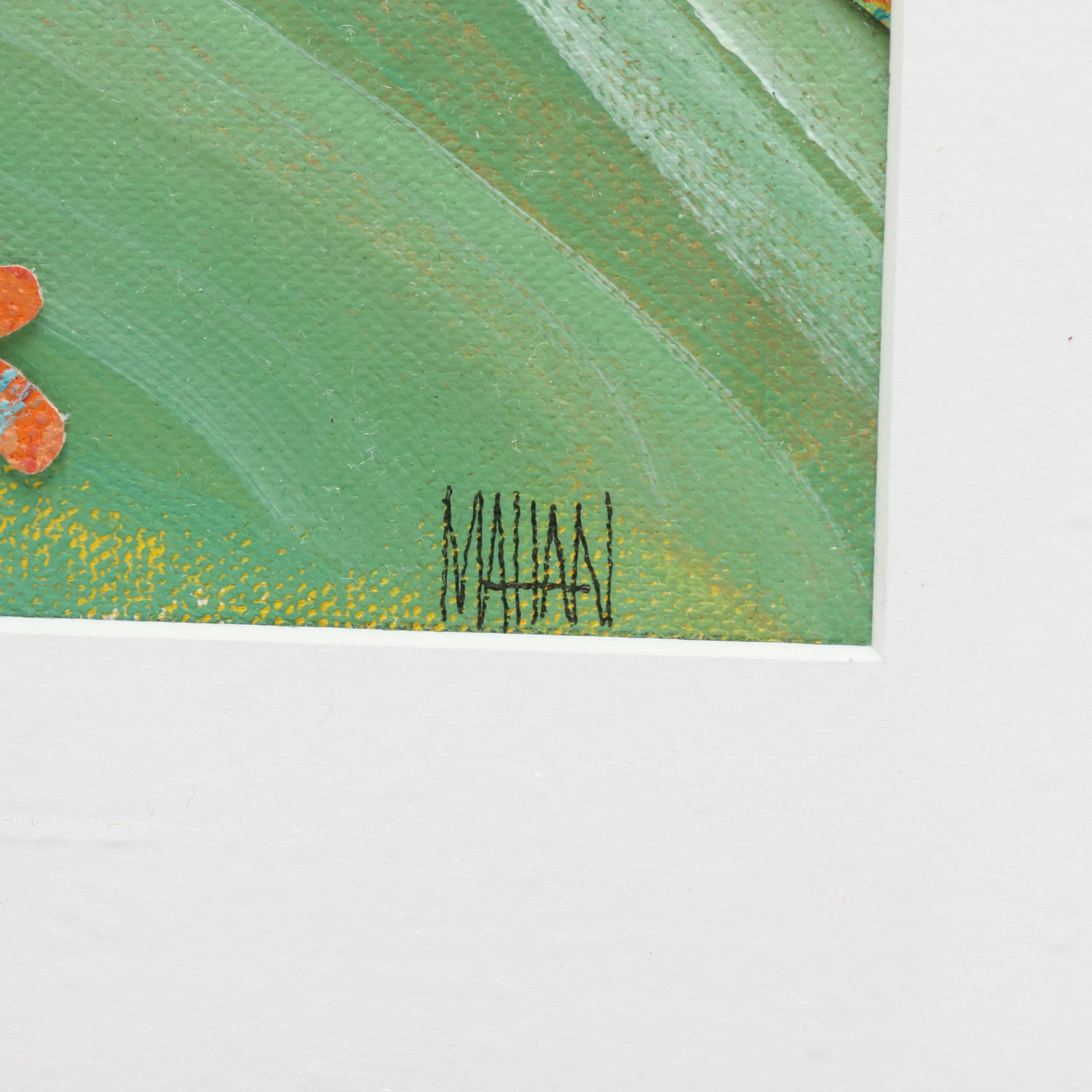 Susan Mahan Landscape Acrylic Collage