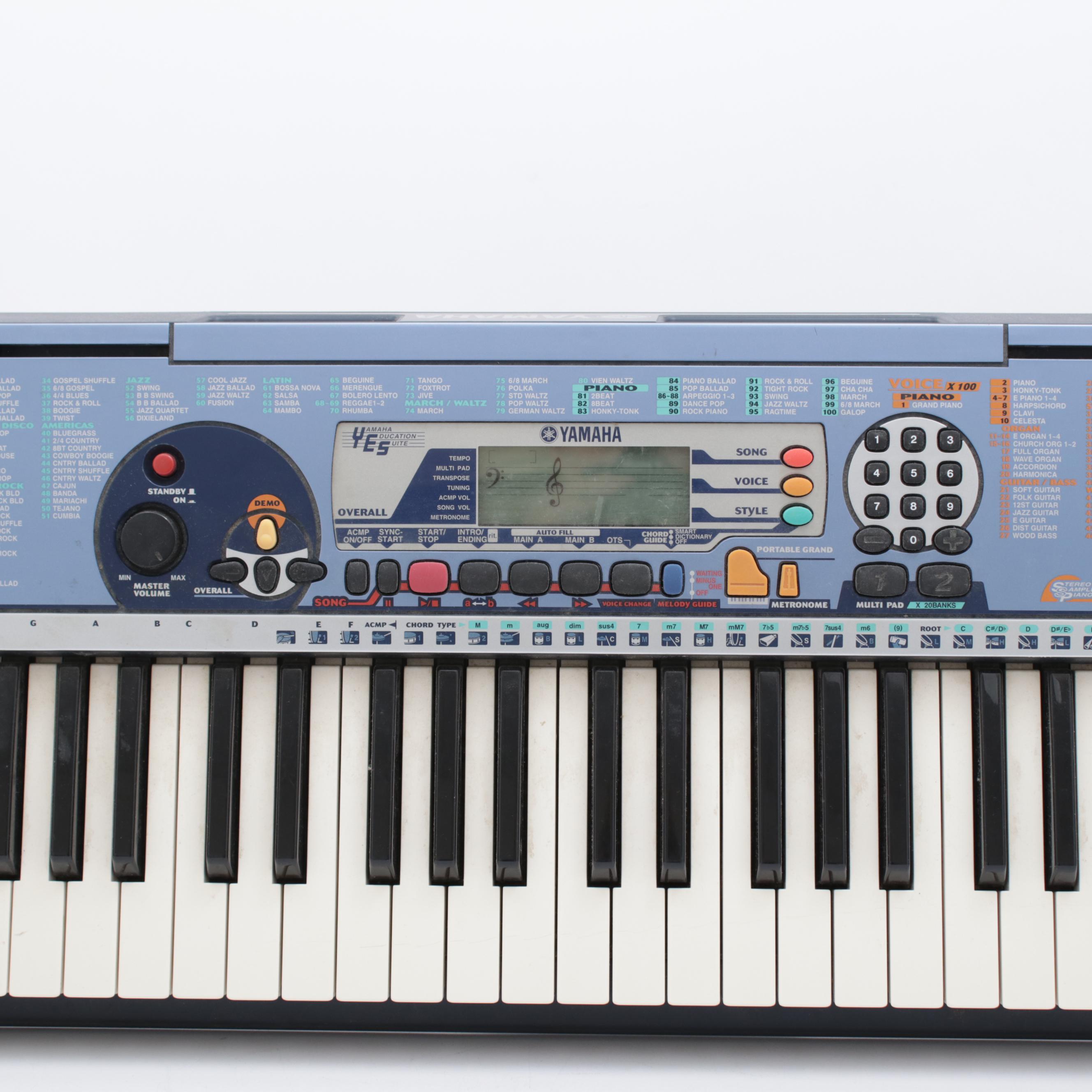 Yamaha Portatone Electronic Keyboard