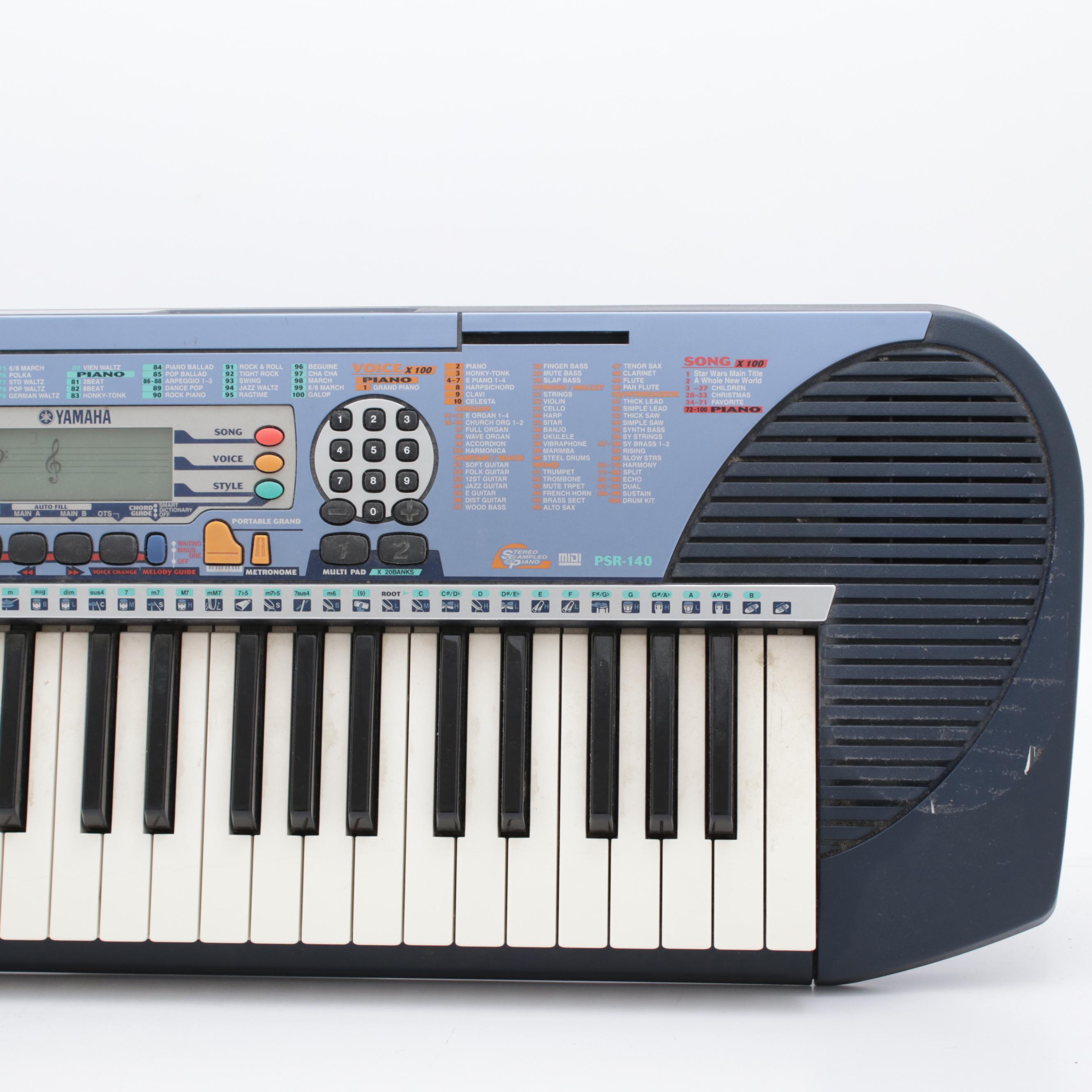 Yamaha Portatone Electronic Keyboard