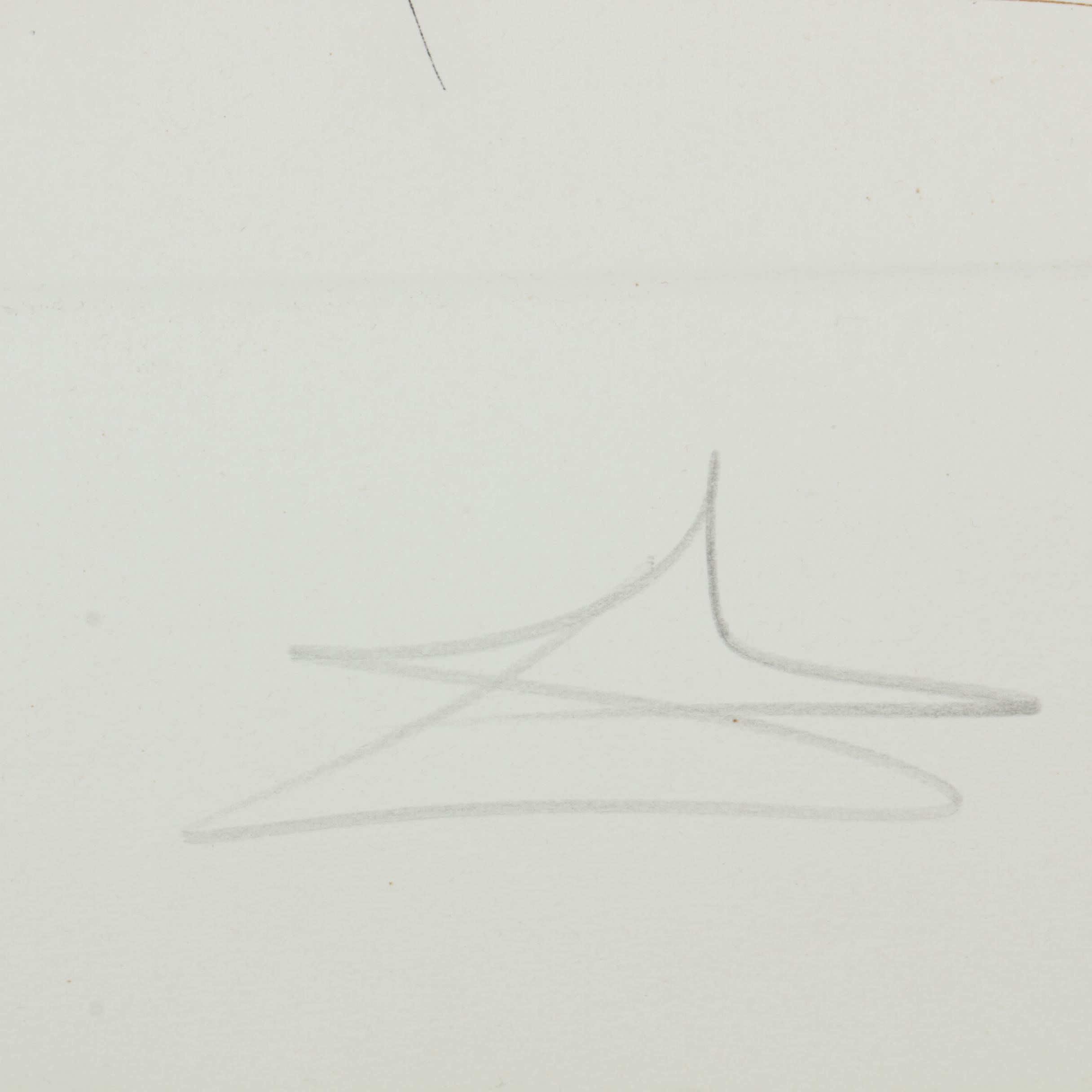 Salvador Dali Etching "L'Astre (The Star)"