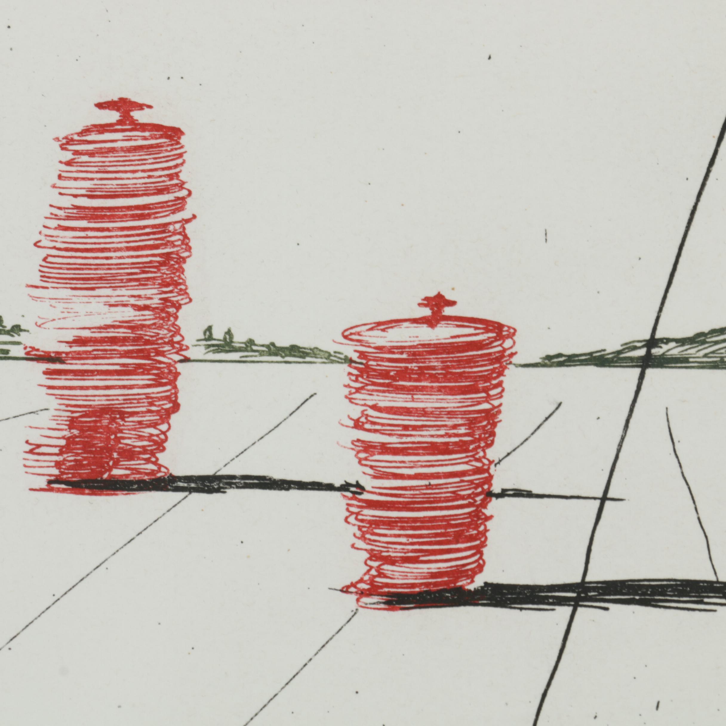 Salvador Dali Etching "L'Astre (The Star)"