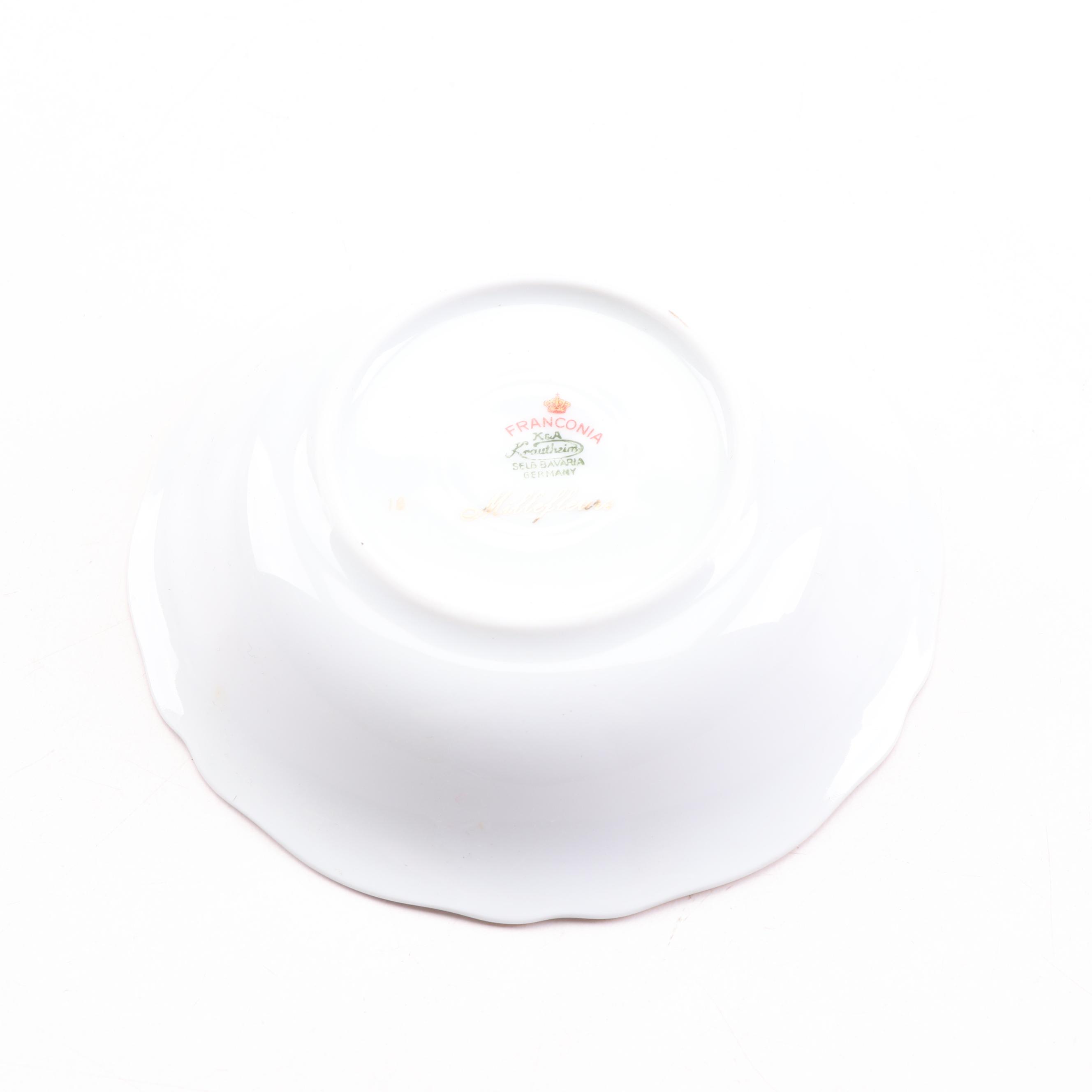 Franconia-Krautheim Selb Bavaria "Millefleurs" Porcelain Dinnerware