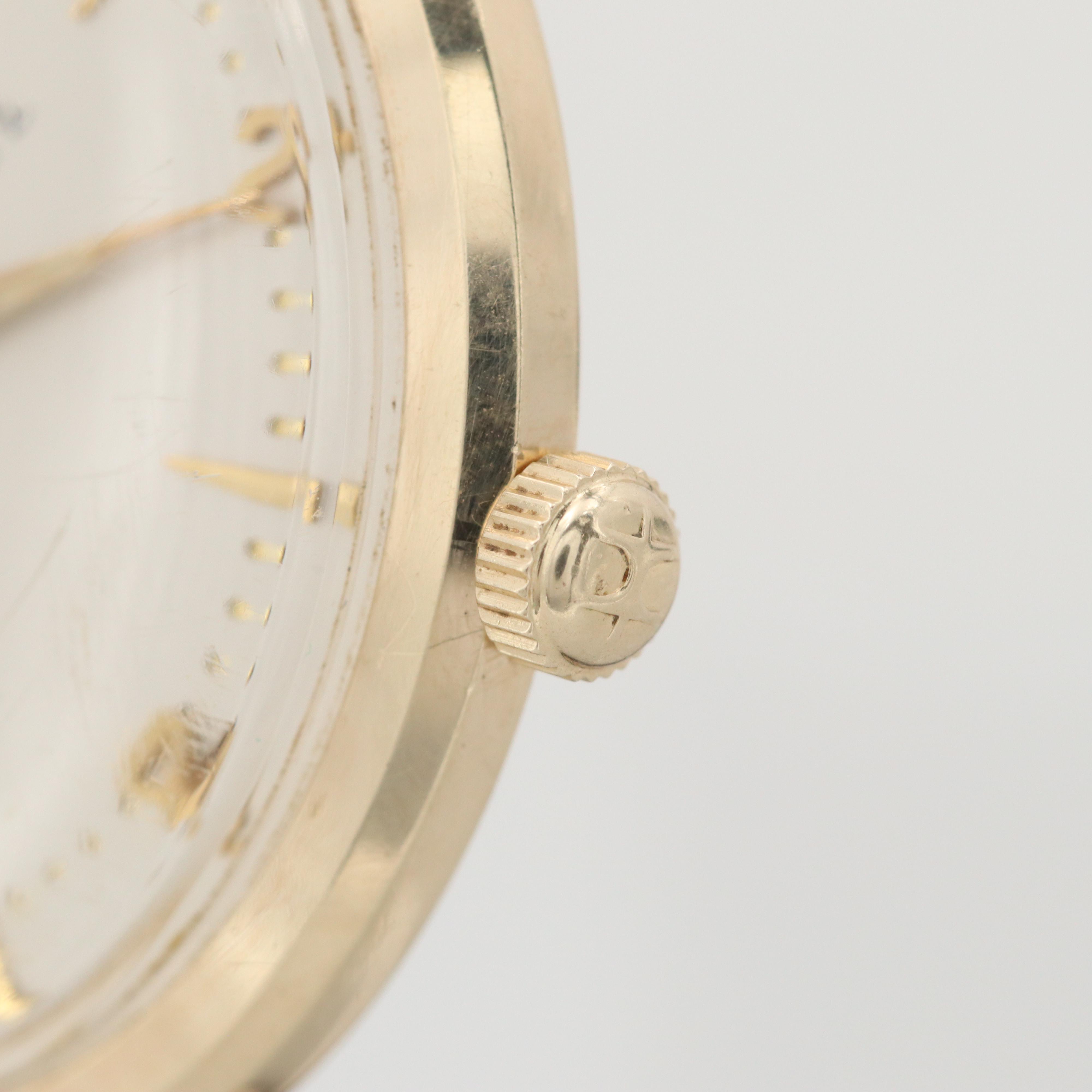 Vintage Hamilton Masterpiece Thin-O-Matic 14K Gold Watch, 1973