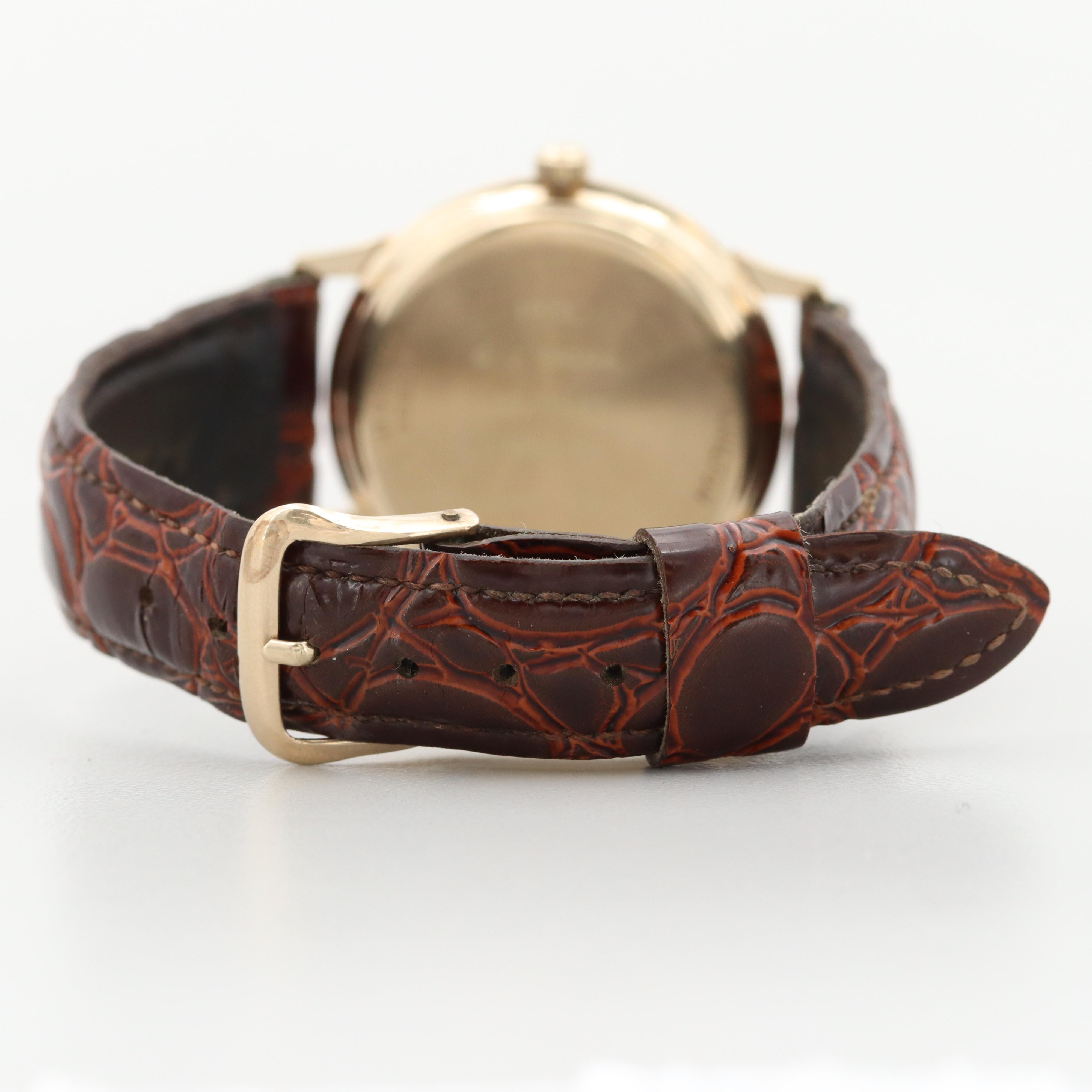 Vintage Hamilton Masterpiece Thin-O-Matic 14K Gold Watch, 1973