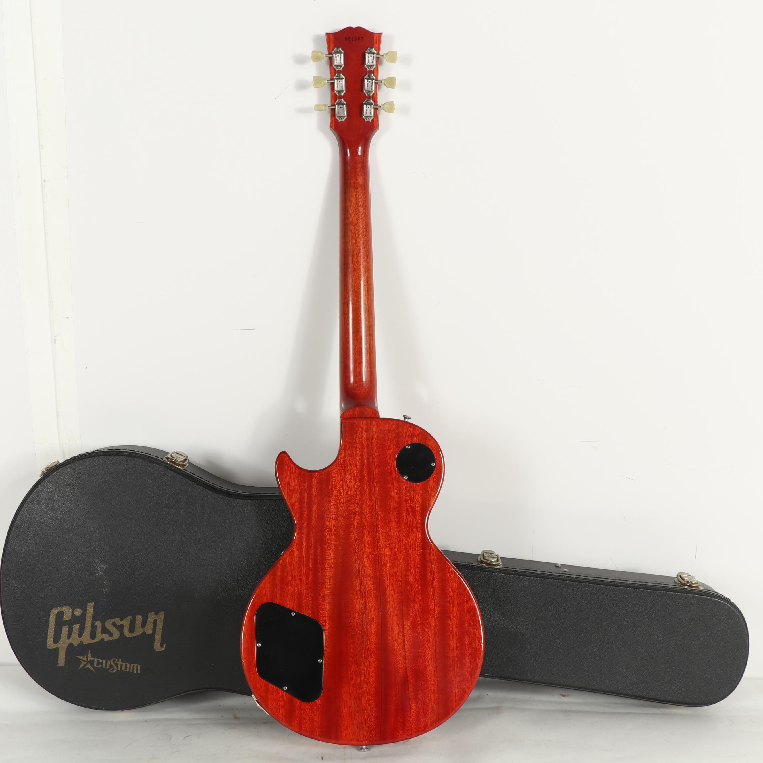 Gibson Les Paul Model Satin Cherry Sunburst Electric Guitar with Case