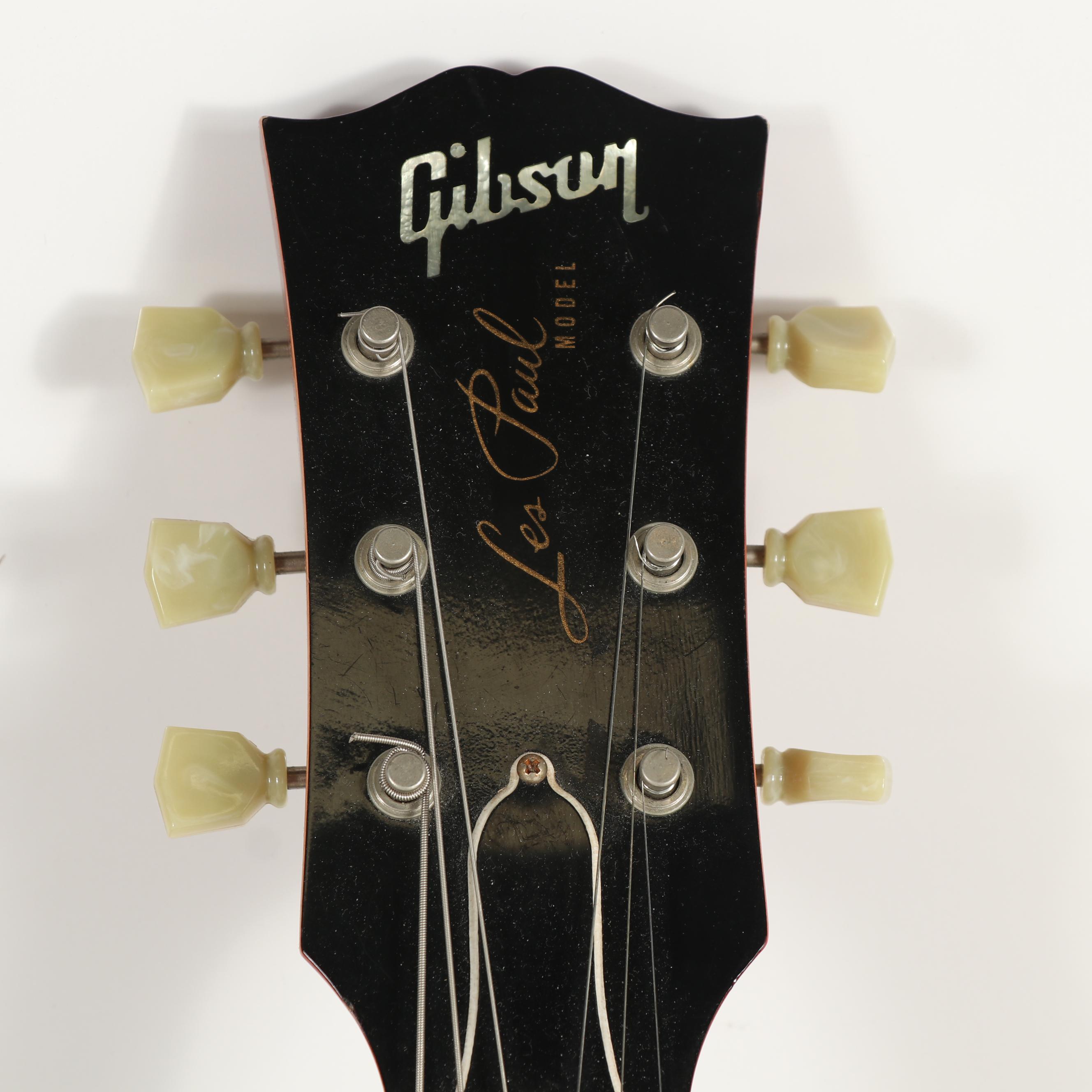 Gibson Les Paul Model Satin Cherry Sunburst Electric Guitar with Case