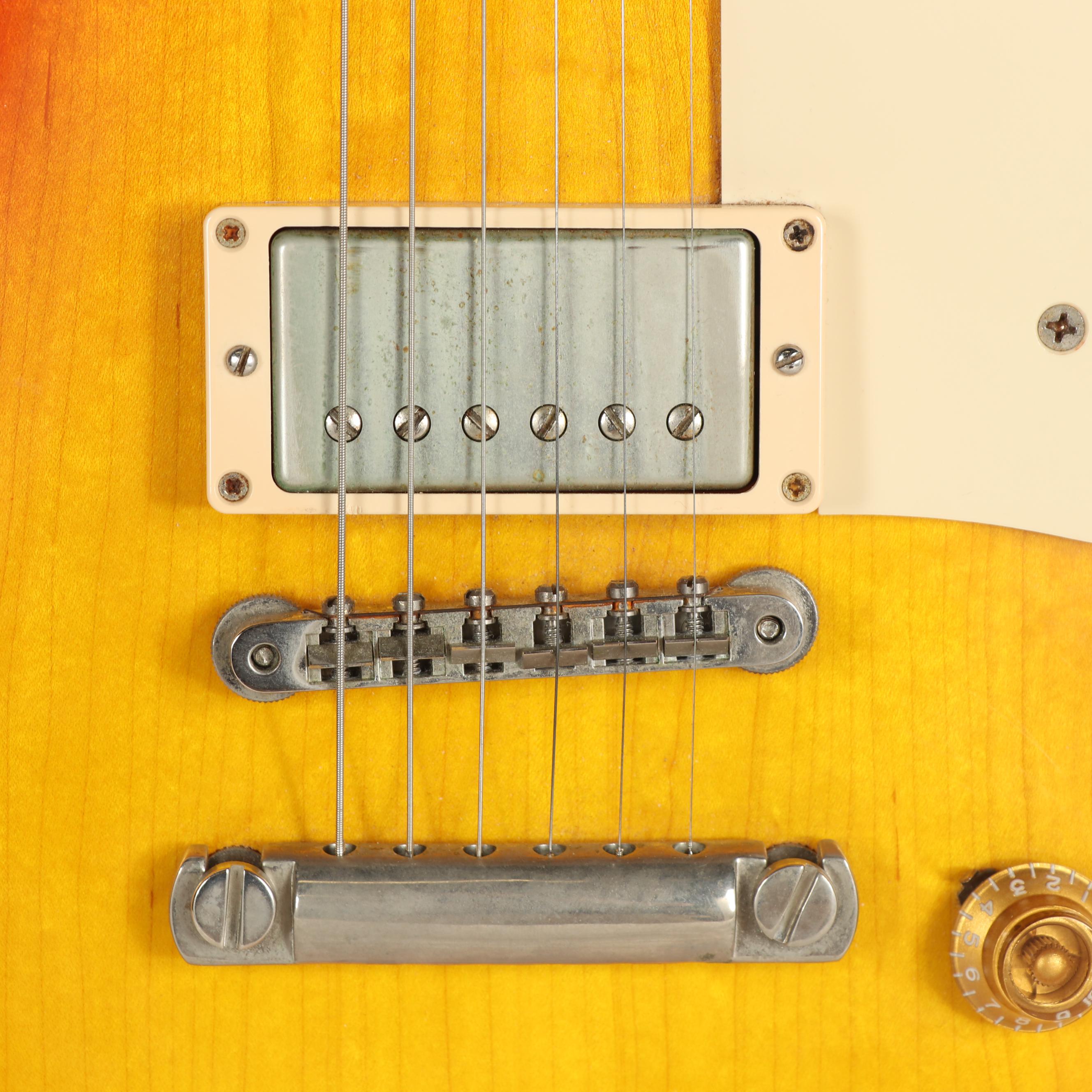 Gibson Les Paul Model Satin Cherry Sunburst Electric Guitar with Case