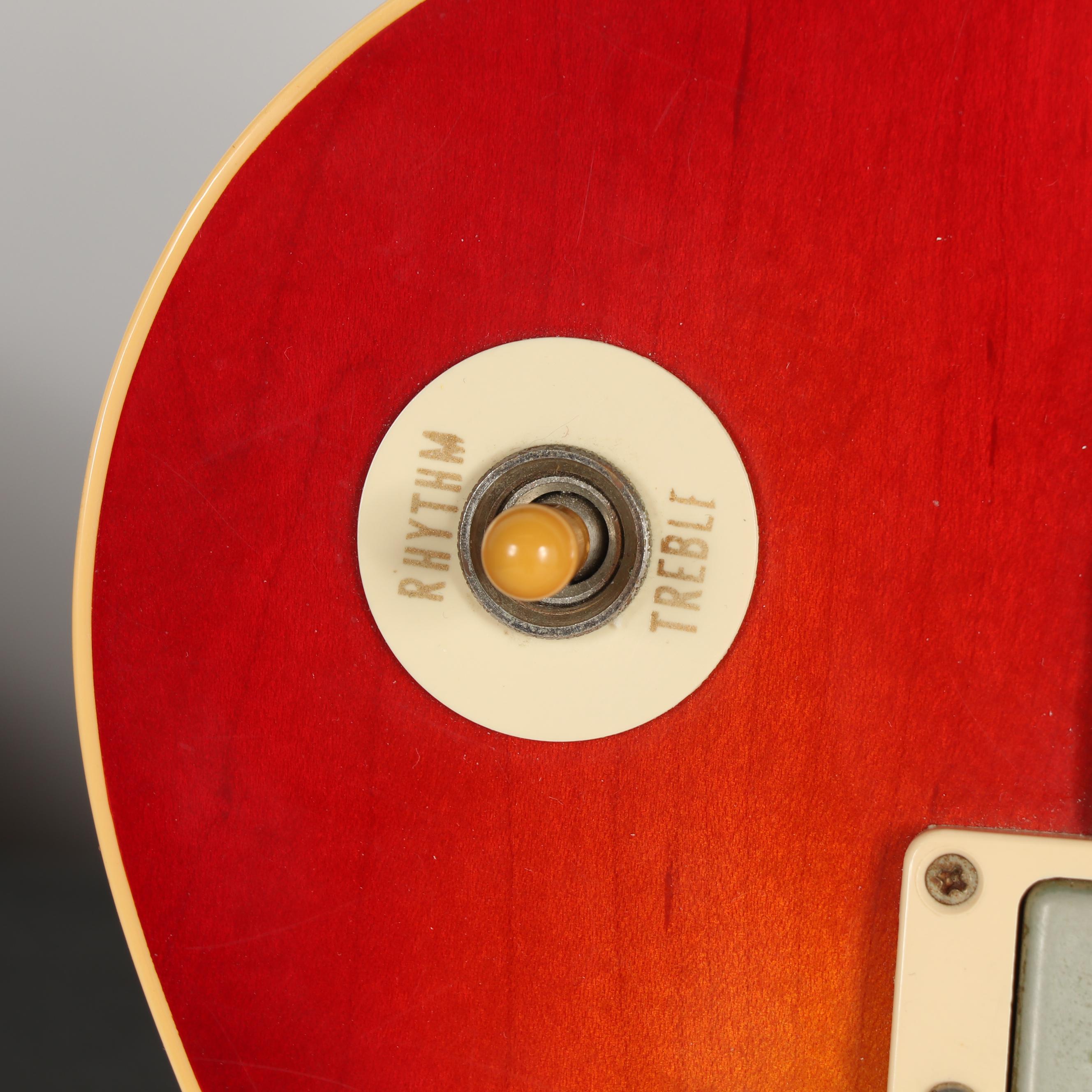 Gibson Les Paul Model Satin Cherry Sunburst Electric Guitar with Case