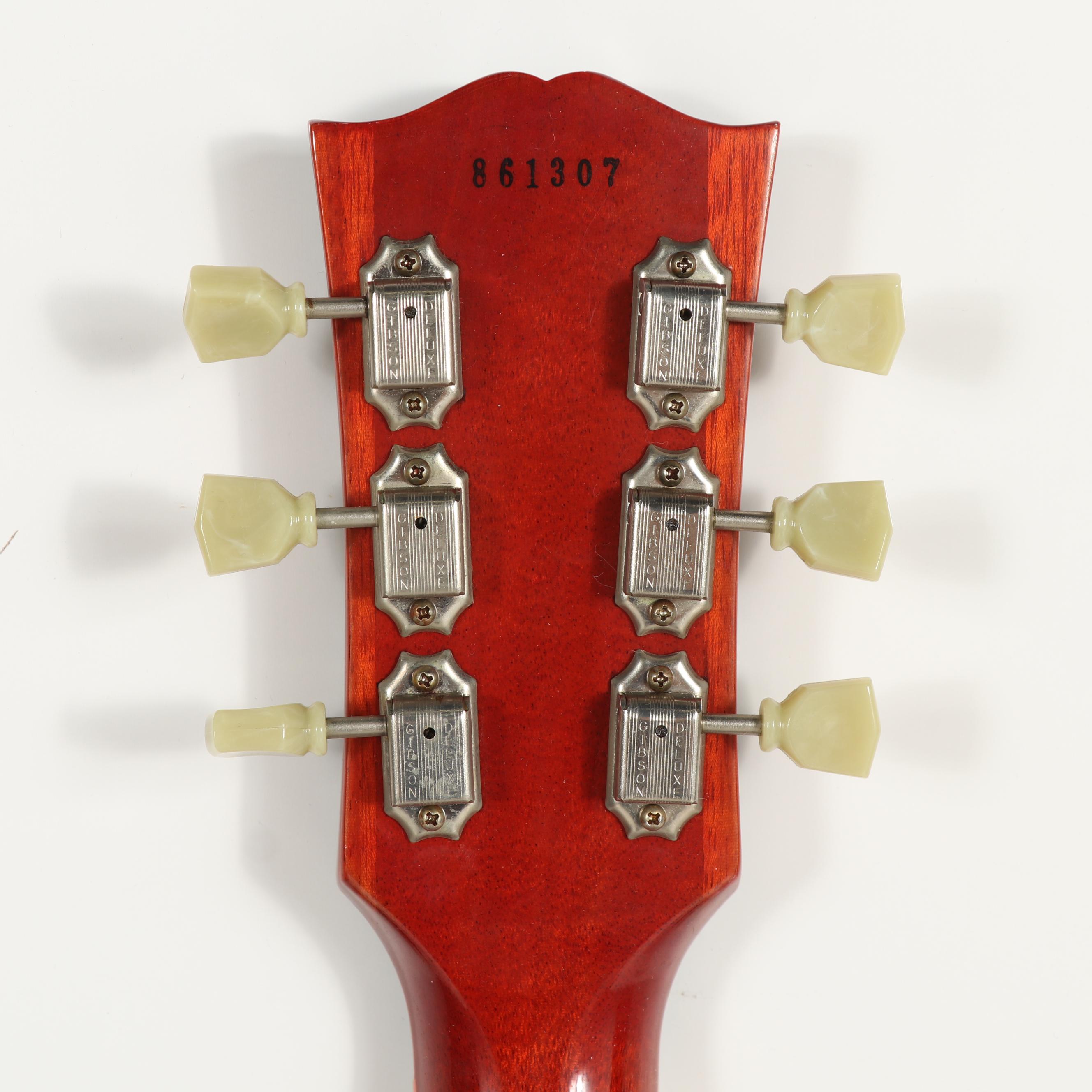 Gibson Les Paul Model Satin Cherry Sunburst Electric Guitar with Case