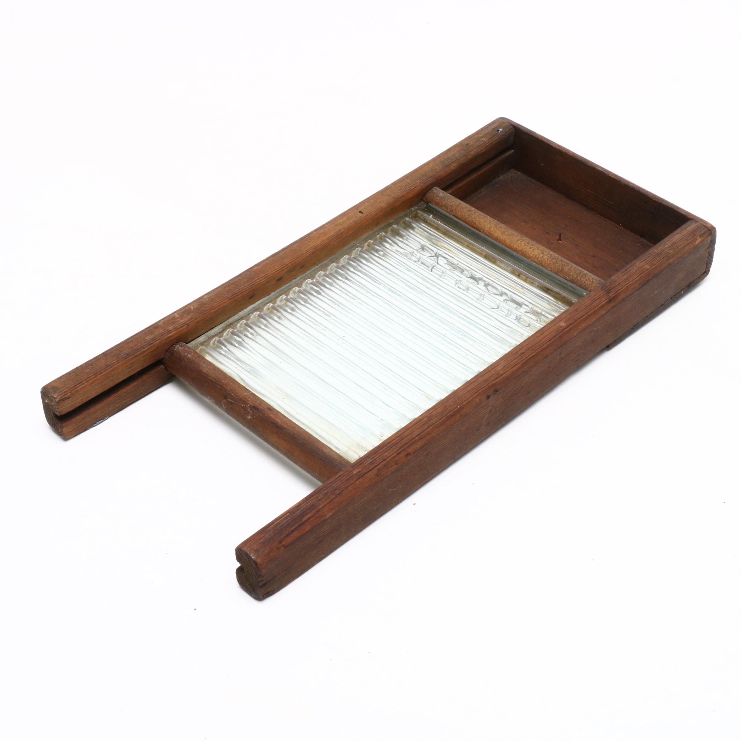 National Washboard Co. Tin, Glass and Wooden Washboards