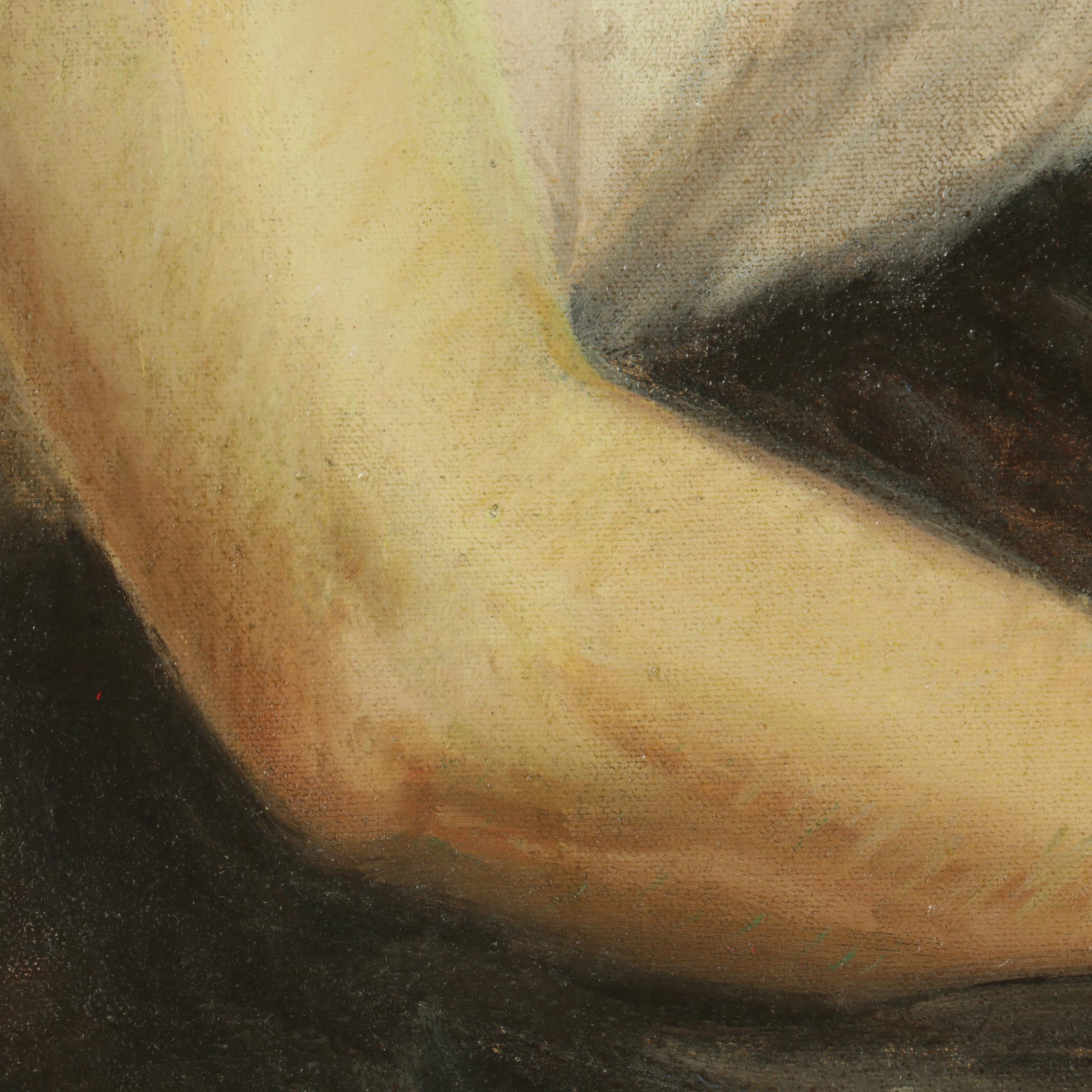 Oil Portrait Painting of Gypsy Woman