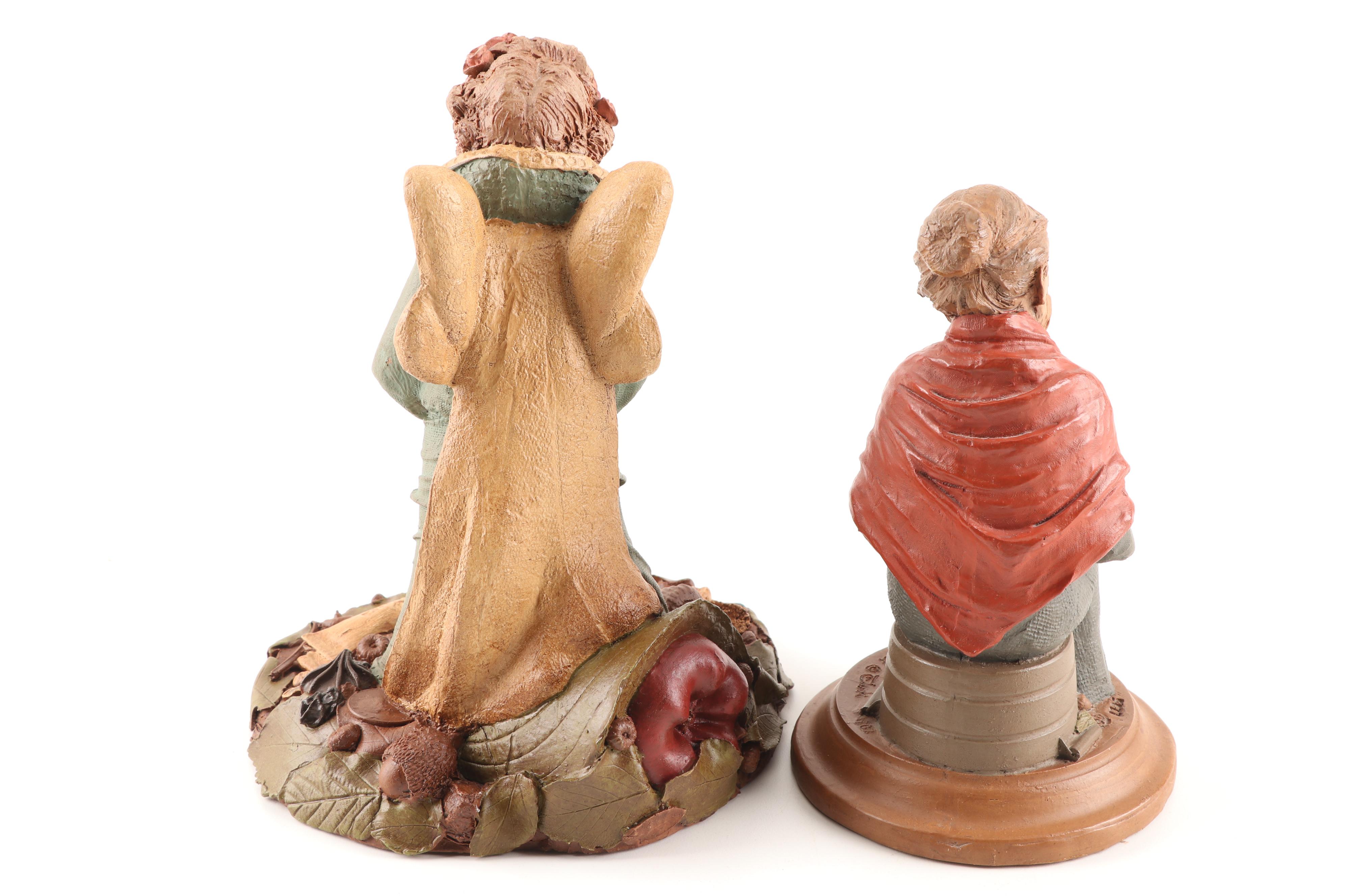 Tom Clark Figurines, "Catherine", "Molly", "Aunt Jewell" and "Tooth Fairy"