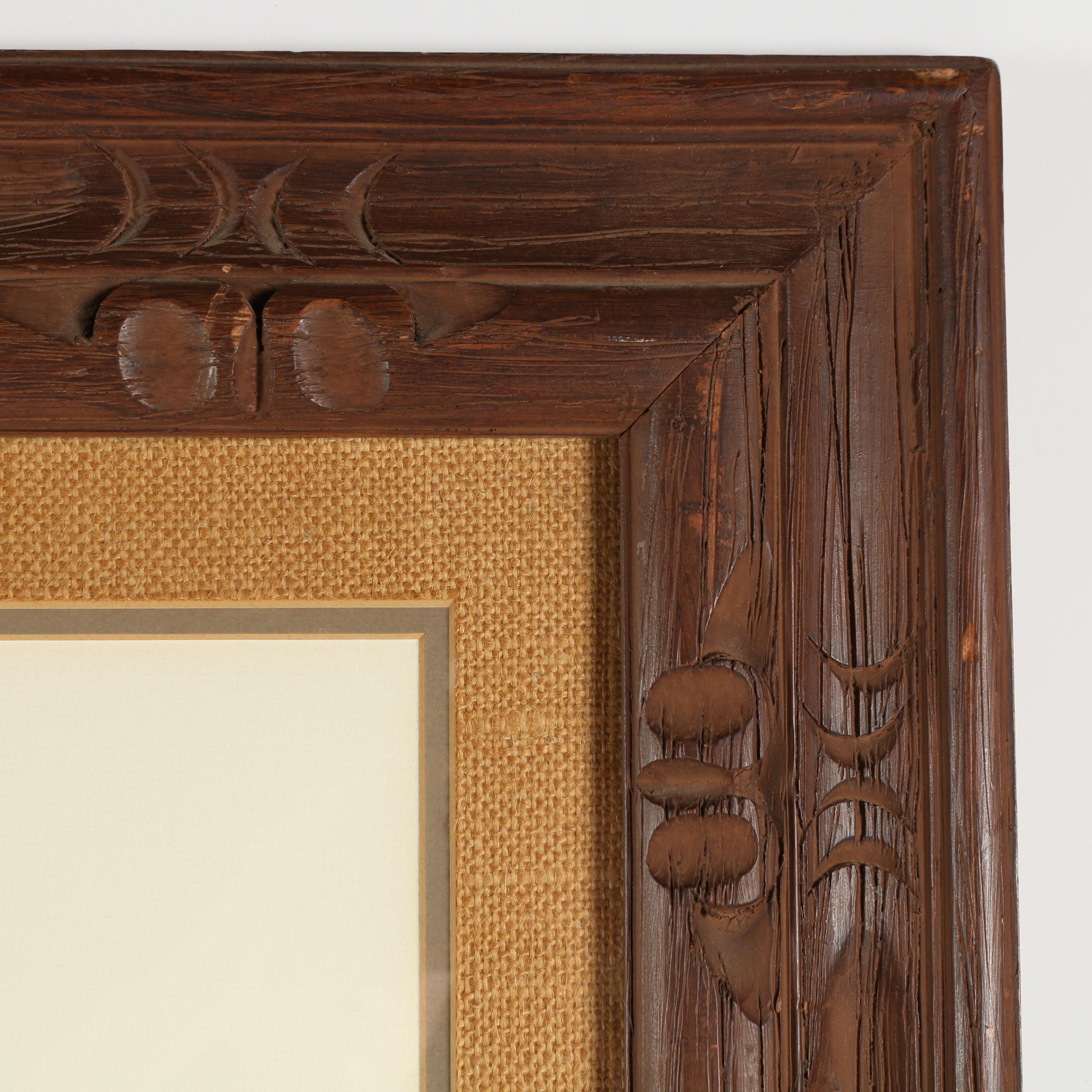 C. Don Ensor Offset Lithograph "Stubborn As"