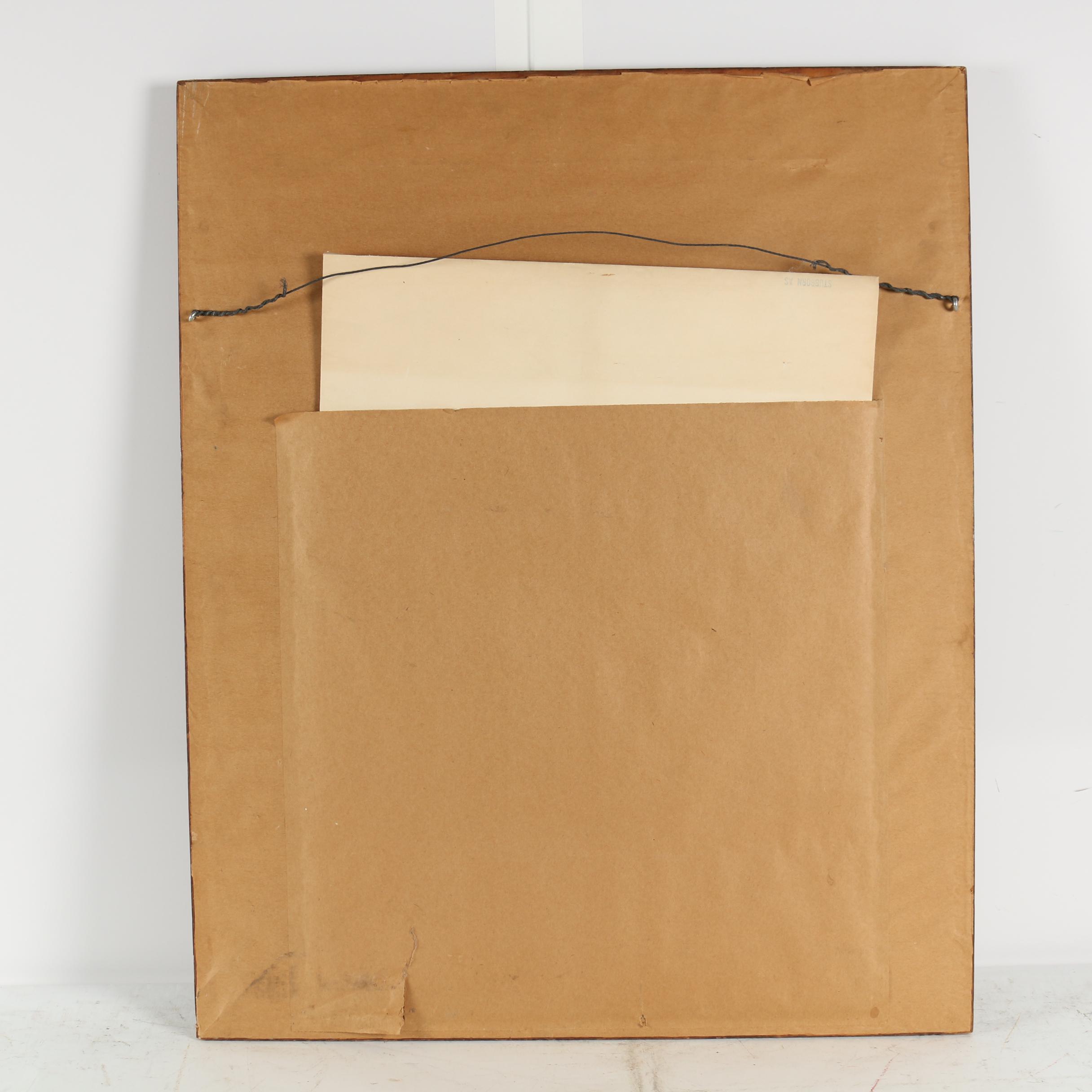 C. Don Ensor Offset Lithograph "Stubborn As"