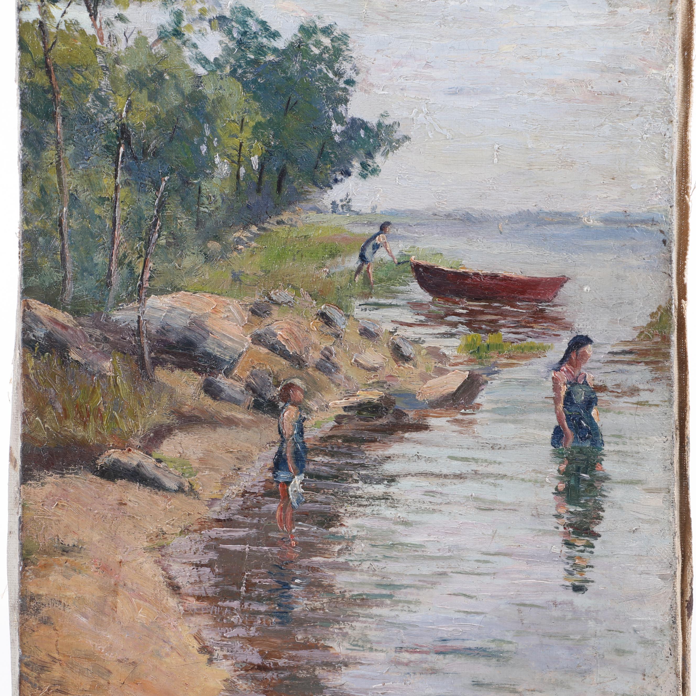 Oil Painting Attributed to George Haller