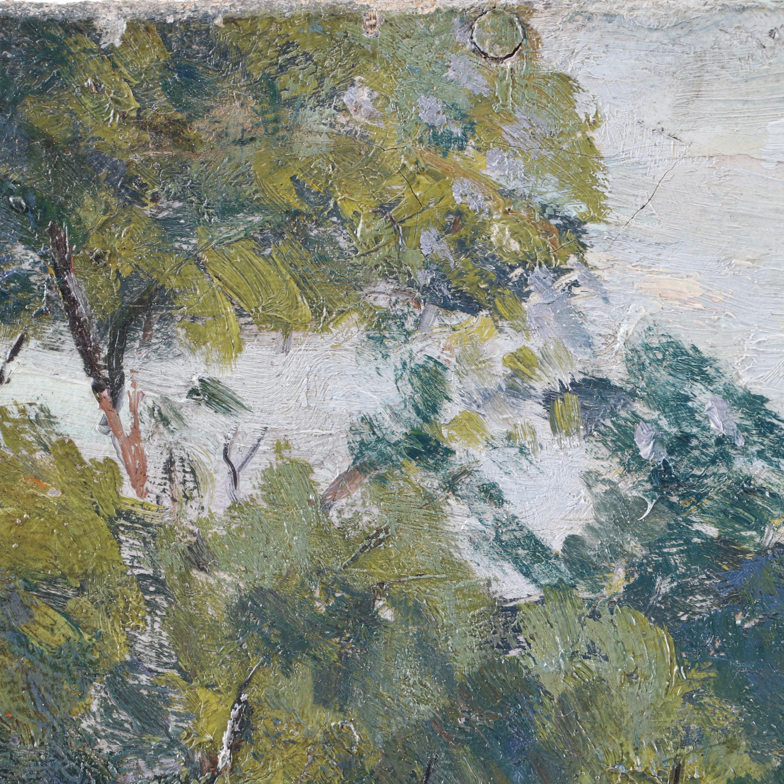 Oil Painting Attributed to George Haller