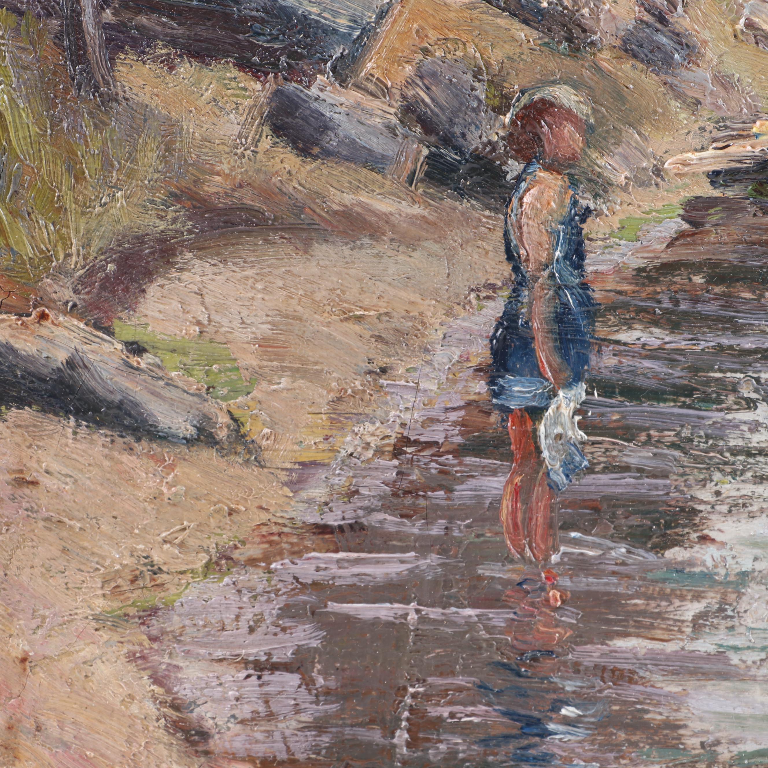 Oil Painting Attributed to George Haller