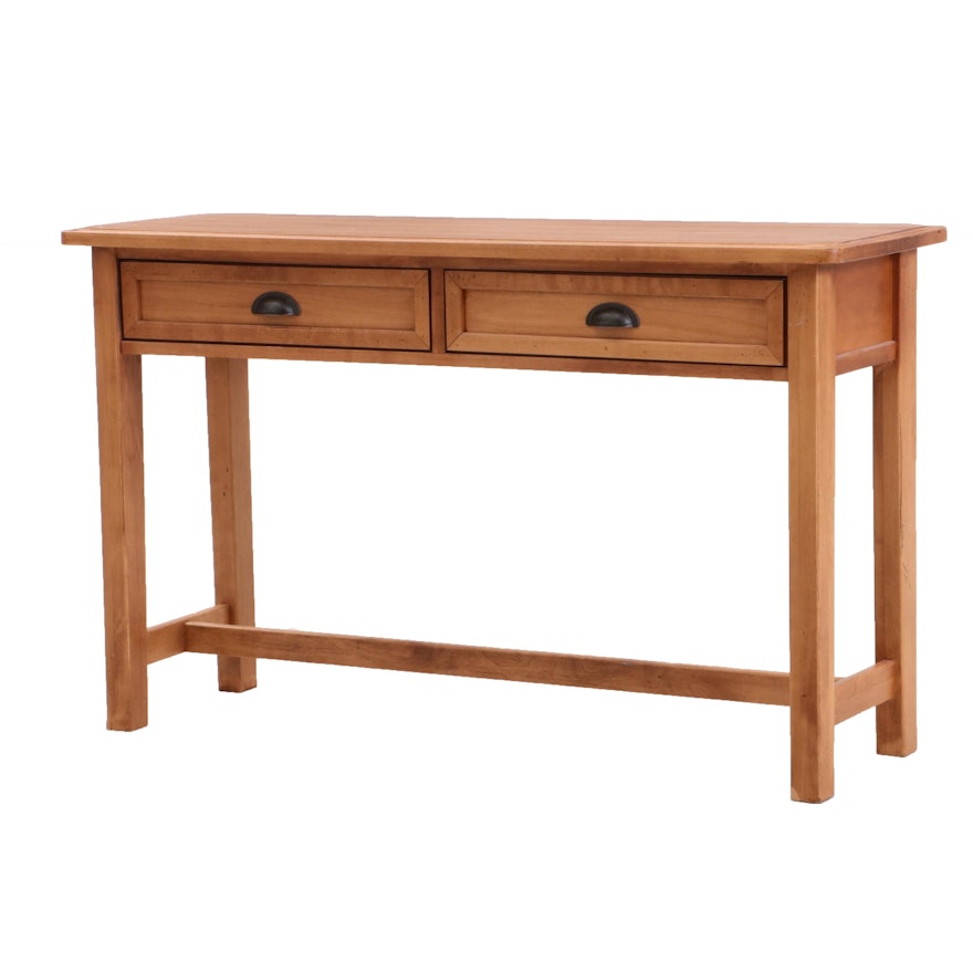 Maple Console Table