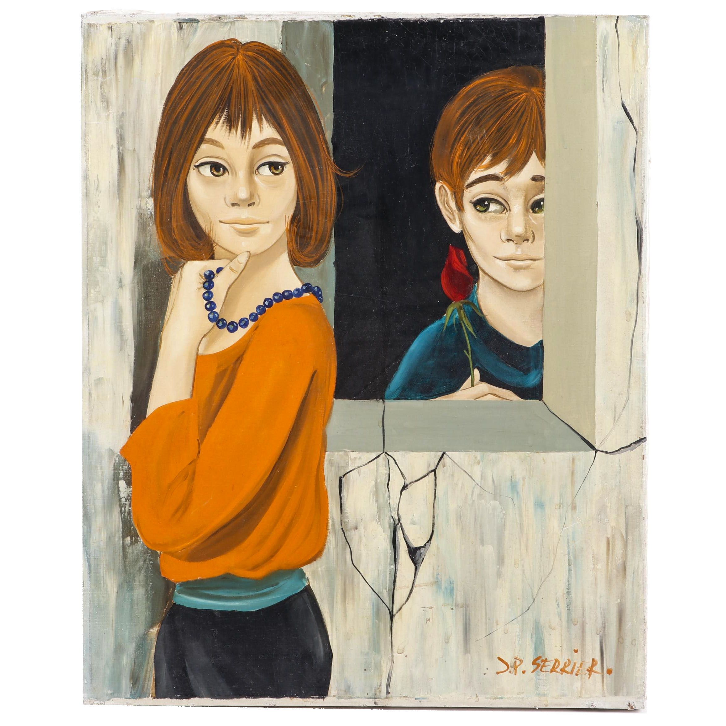 Jean Pierre Serrier Oil Painting