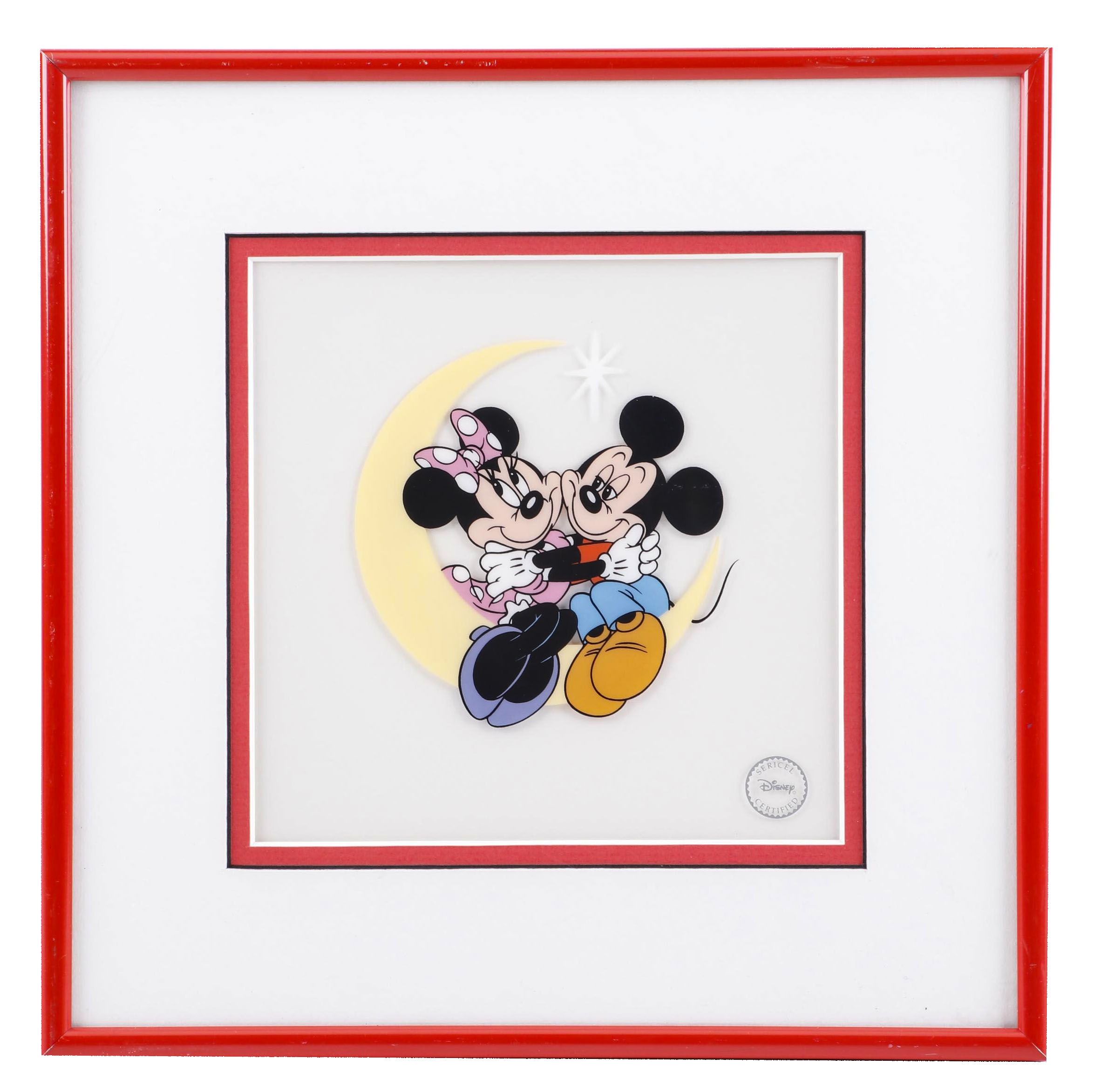 Walt Disney Company Serigraph Cel "Moonlight Romance"