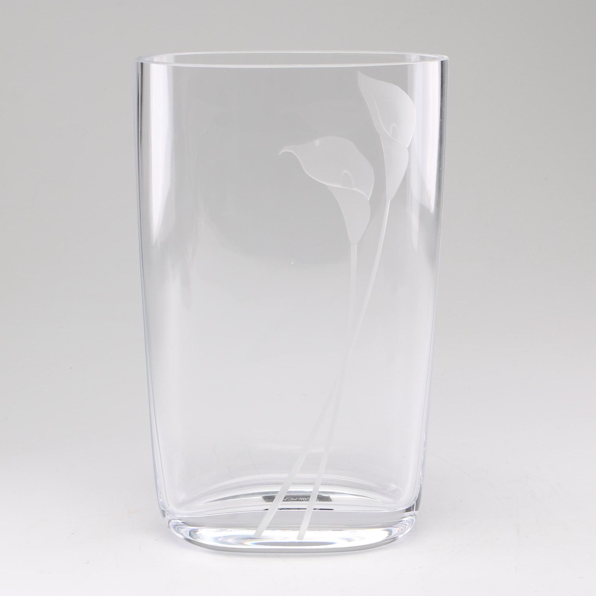 Mikasa "Calla Lily" Oval Glass Vase