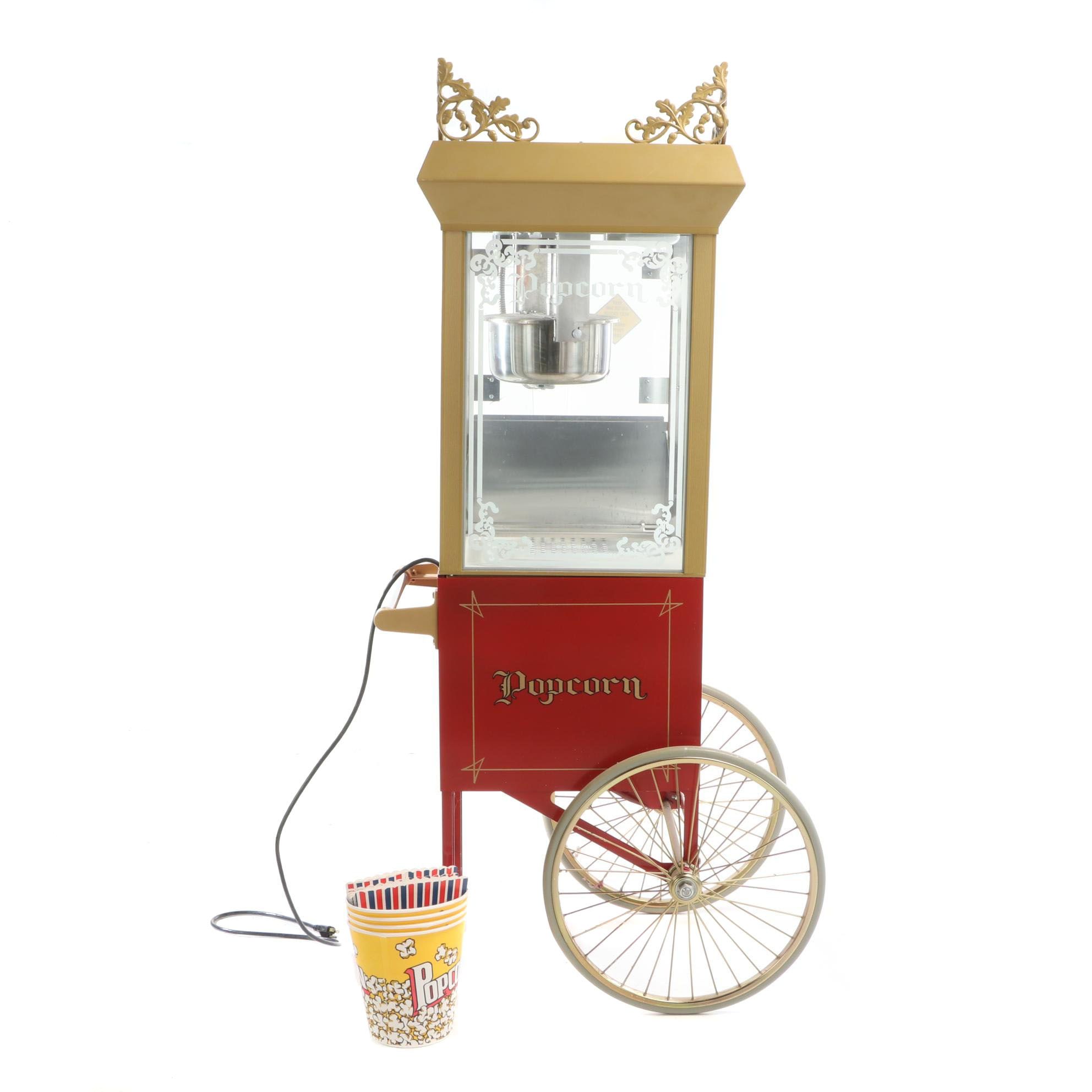 Gold Medal "Antique Deluxe" Popcorn Machine