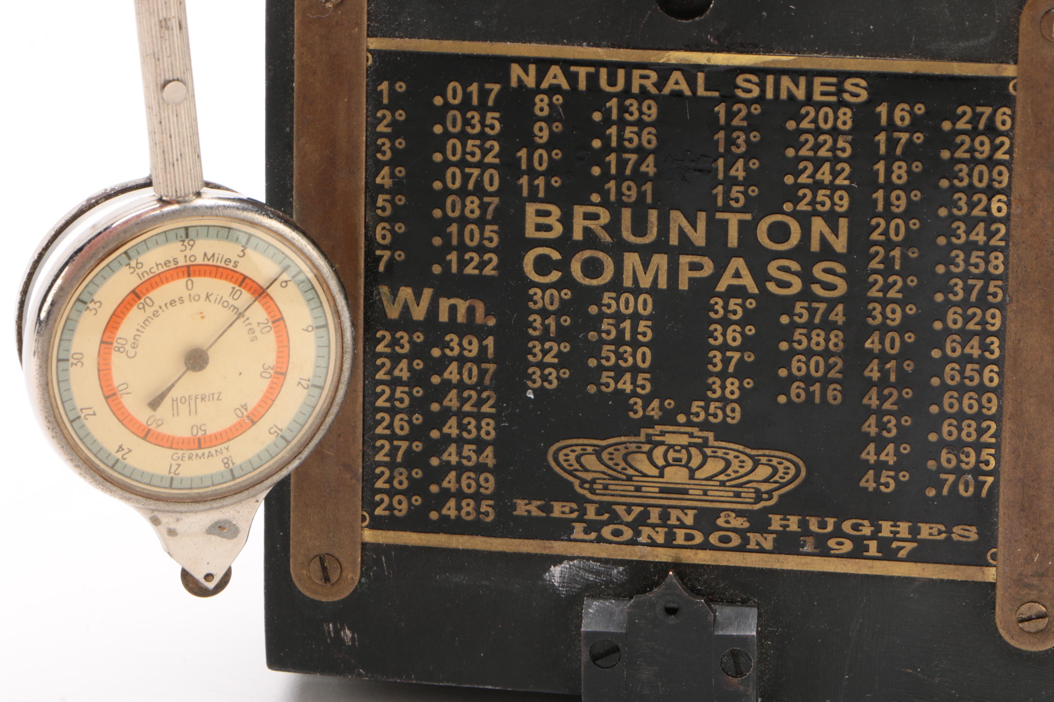 Brunton Compass, Hoffritz Opisometer, and Other Measuring Tools, 20th Century