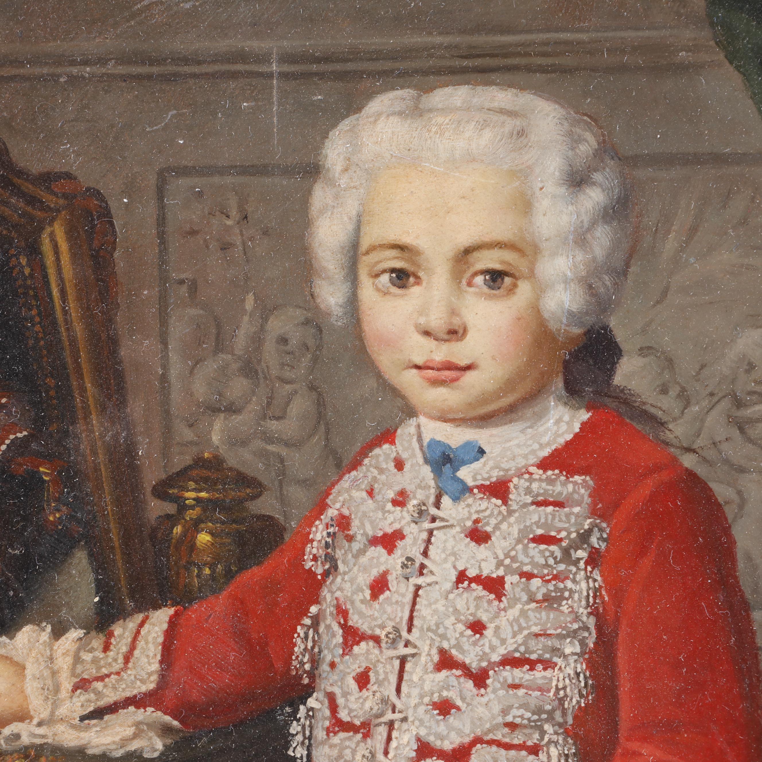 M. Moshall Copy Oil Painting after Pierre Subleyras